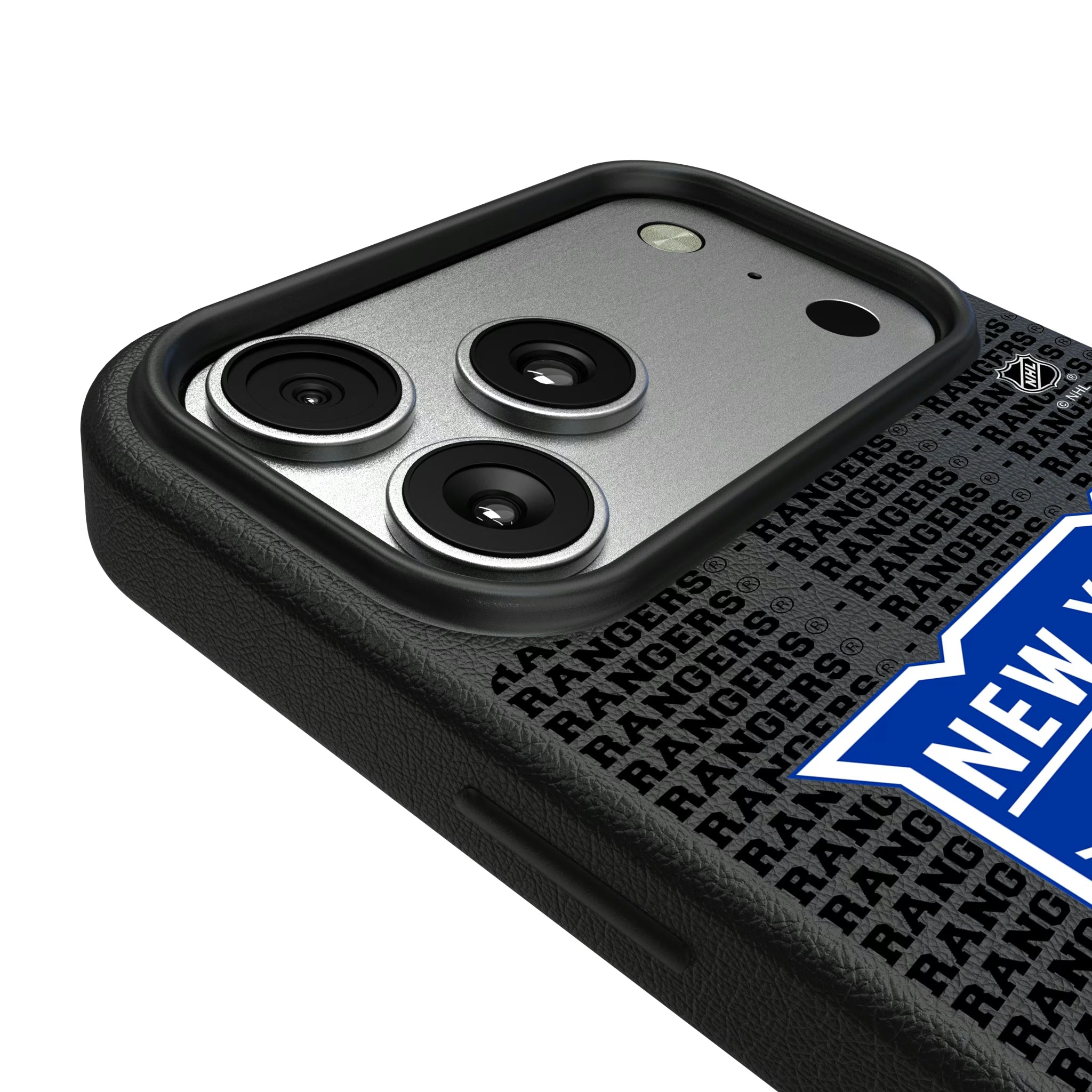 New York Rangers Text Backdrop iPhone MagSafe Compatible Phone Case for Apple iPhone - Detail#Device_iPhone 17 Pro Max
