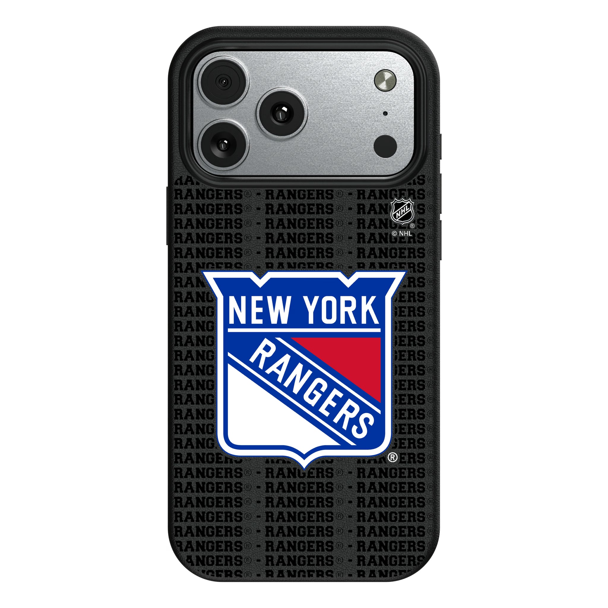 New York Rangers Text Backdrop iPhone MagSafe Compatible Phone Case for Apple iPhone#Device_iPhone 17 Pro Max