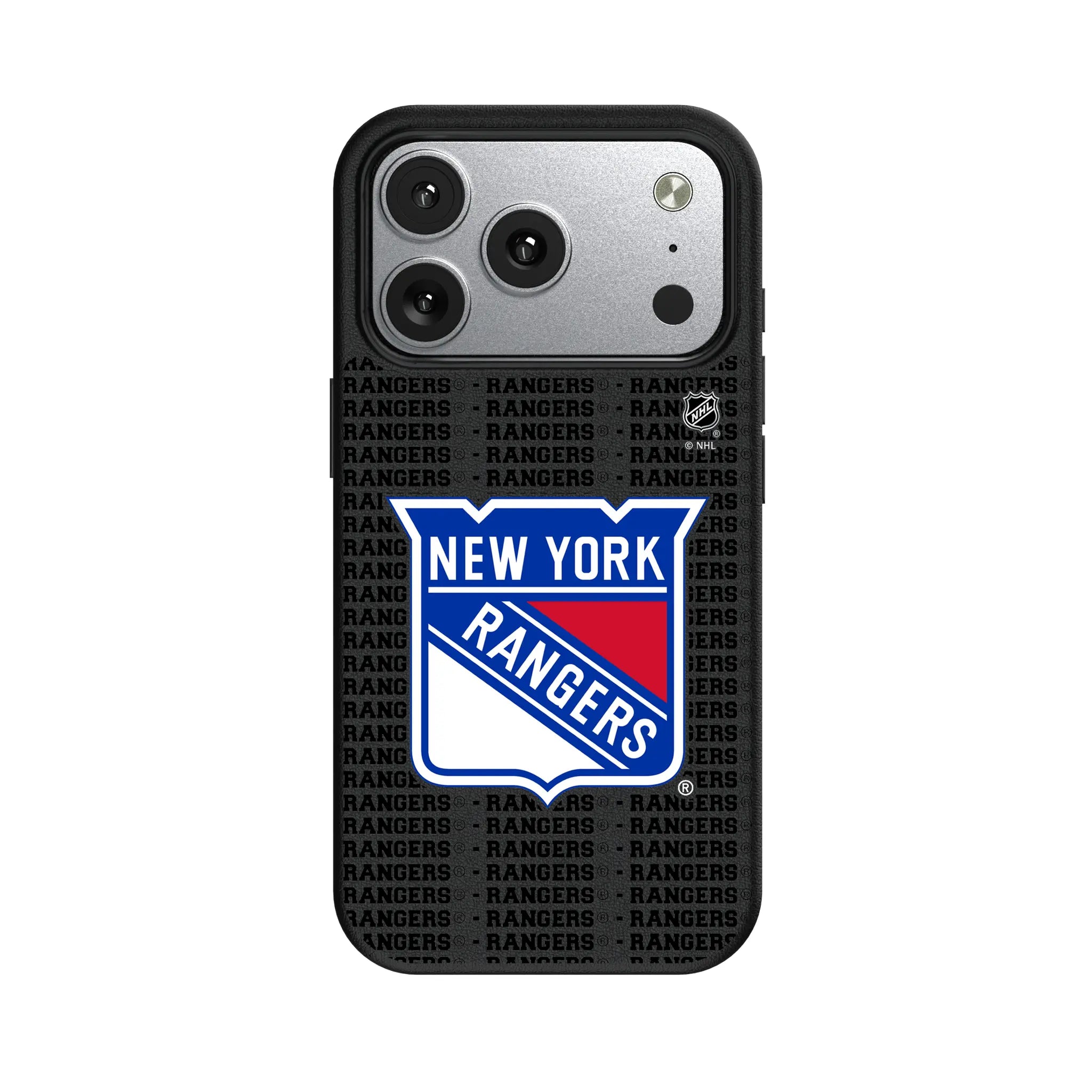 New York Rangers Text Backdrop iPhone MagSafe Compatible Phone Case for Apple iPhone#Device_iPhone 17 Pro