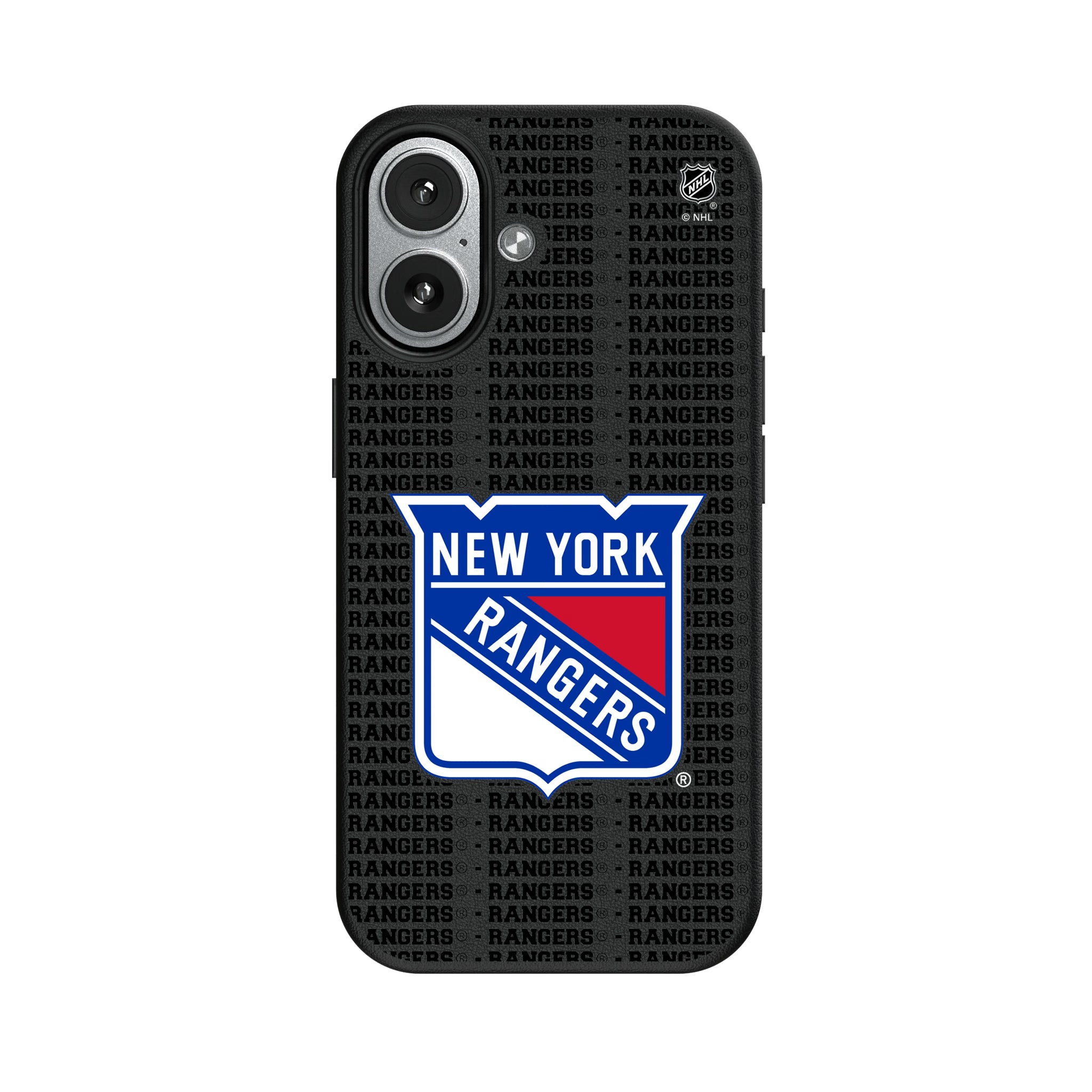 New York Rangers Text Backdrop iPhone MagSafe Compatible Phone Case for Apple iPhone#Device_iPhone 17