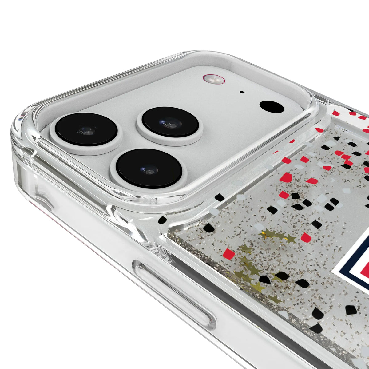 New York Red Bulls Confetti iPhone Glitter Phone Case for Apple iPhone - Detail#Device_iPhone 18 Pro Max