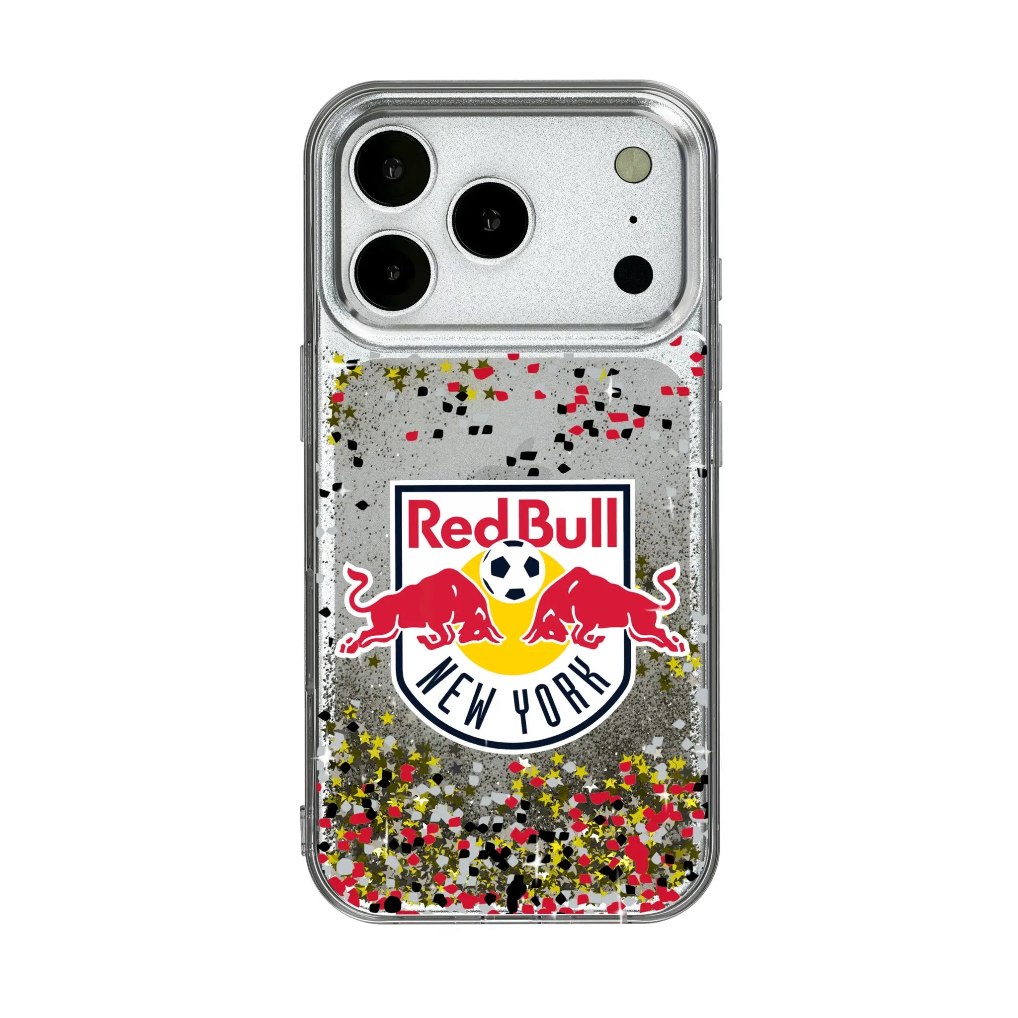 New York Red Bulls Confetti iPhone Glitter Phone Case for Apple iPhone