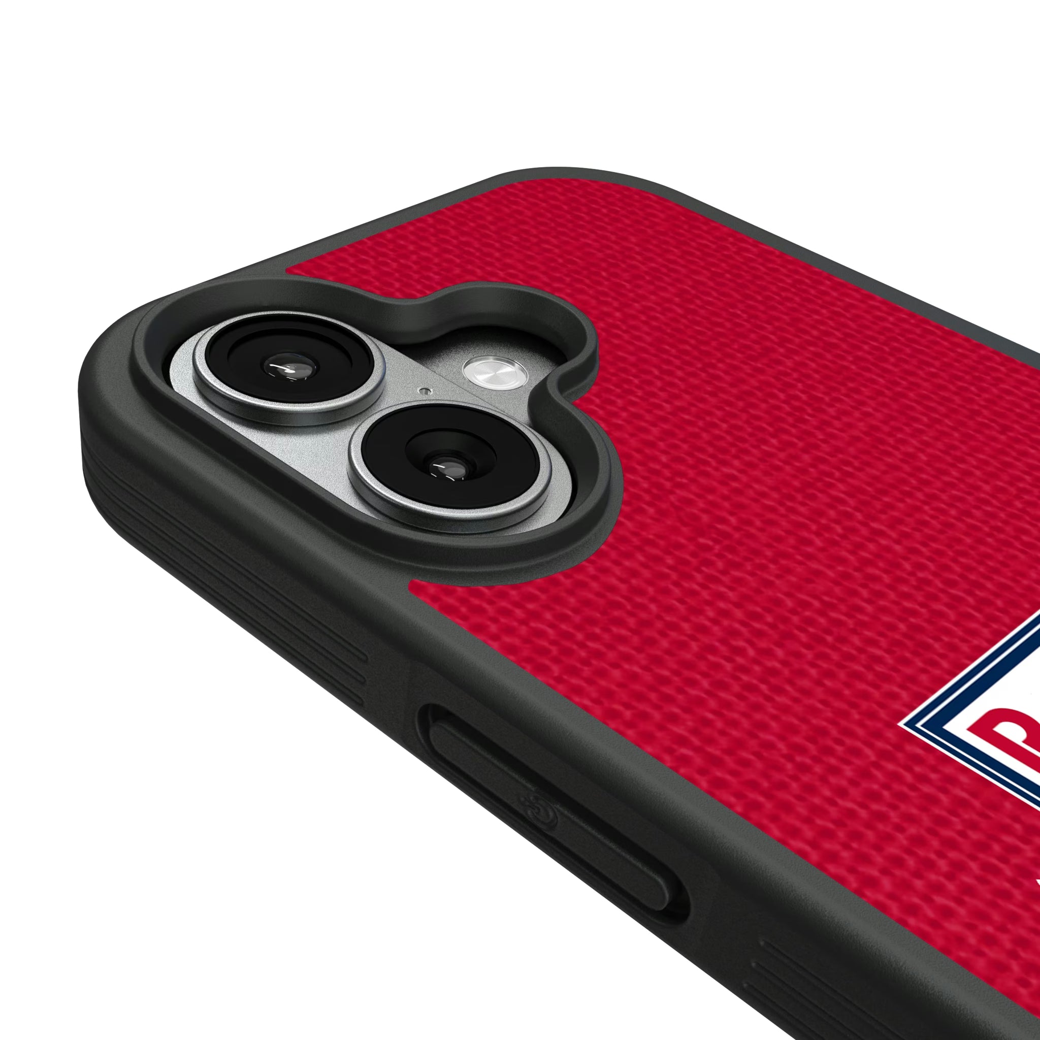 New York Red Bulls Diagonal Stripe iPhone Bump Phone Case for Apple iPhone - Detail#Device_iPhone 17
