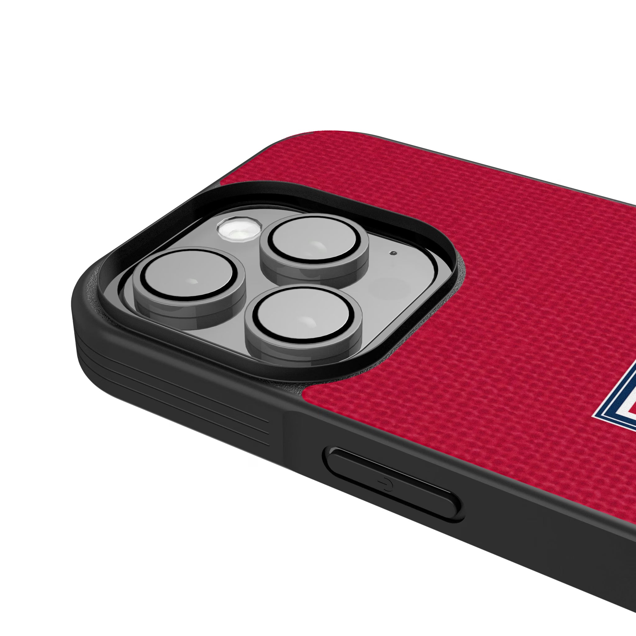 New York Red Bulls Diagonal Stripe iPhone Bump Phone Case for Apple iPhone - Detail