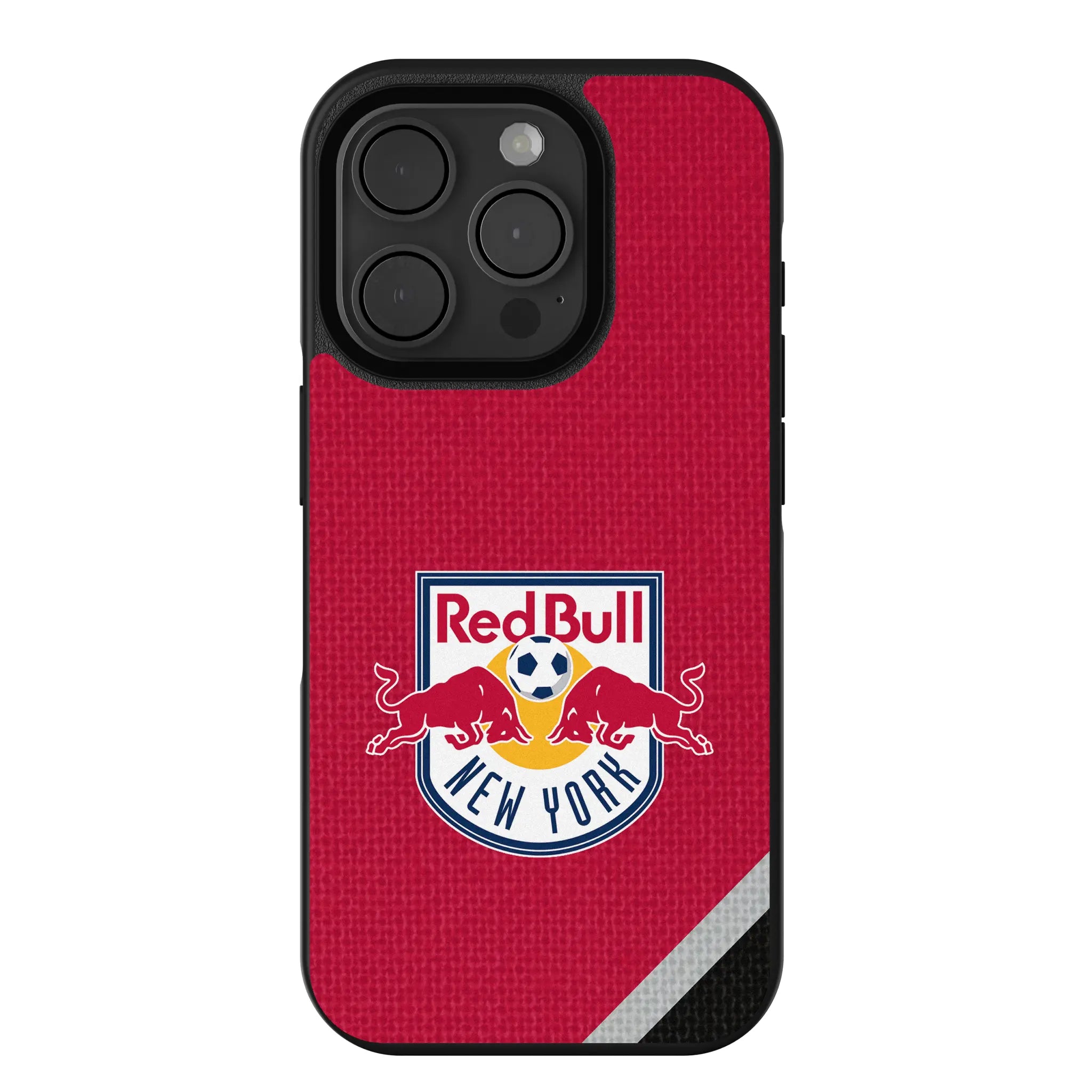 New York Red Bulls Diagonal Stripe iPhone Bump Phone Case for Apple iPhone