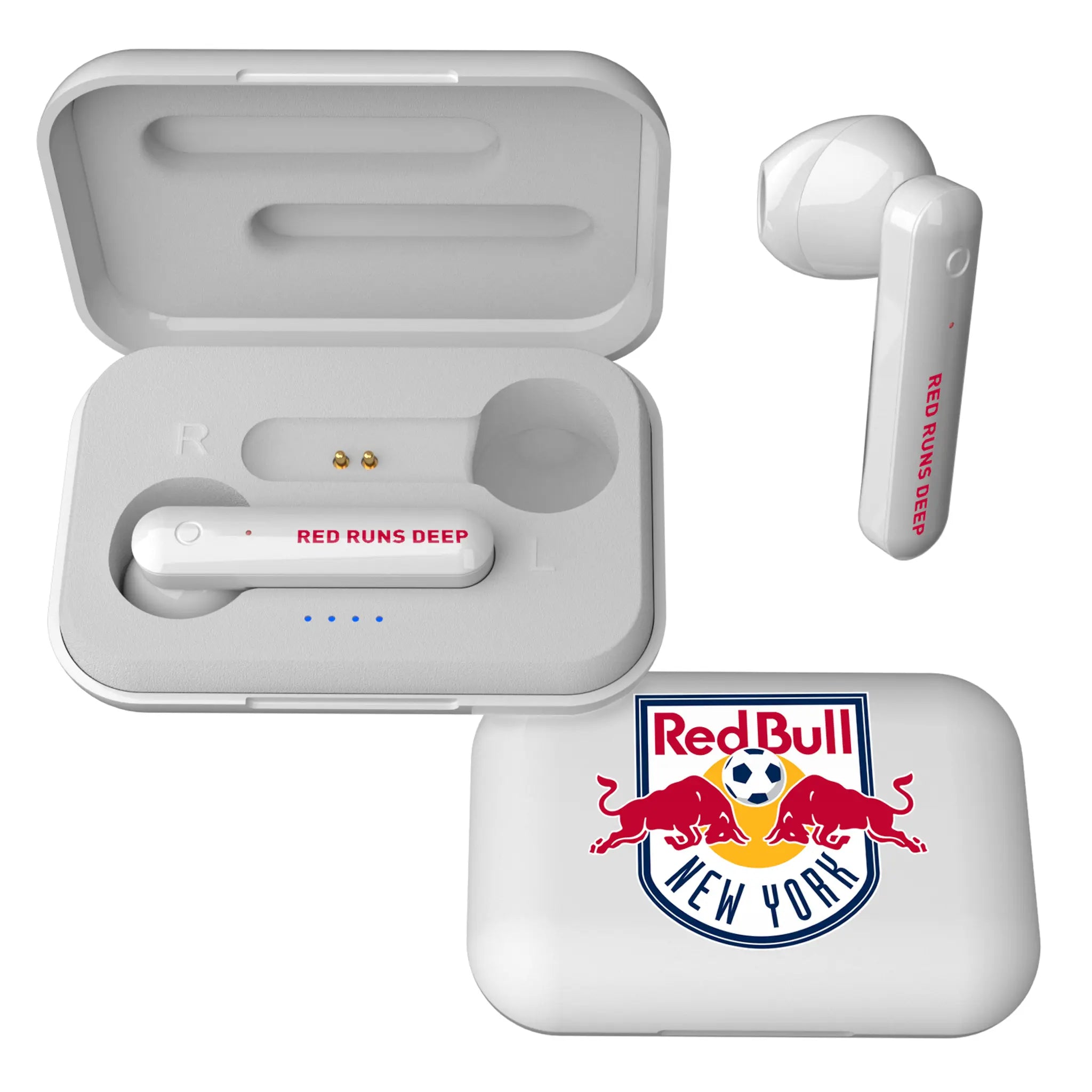 New York Red Bulls Insignia Wireless TWS Earbuds