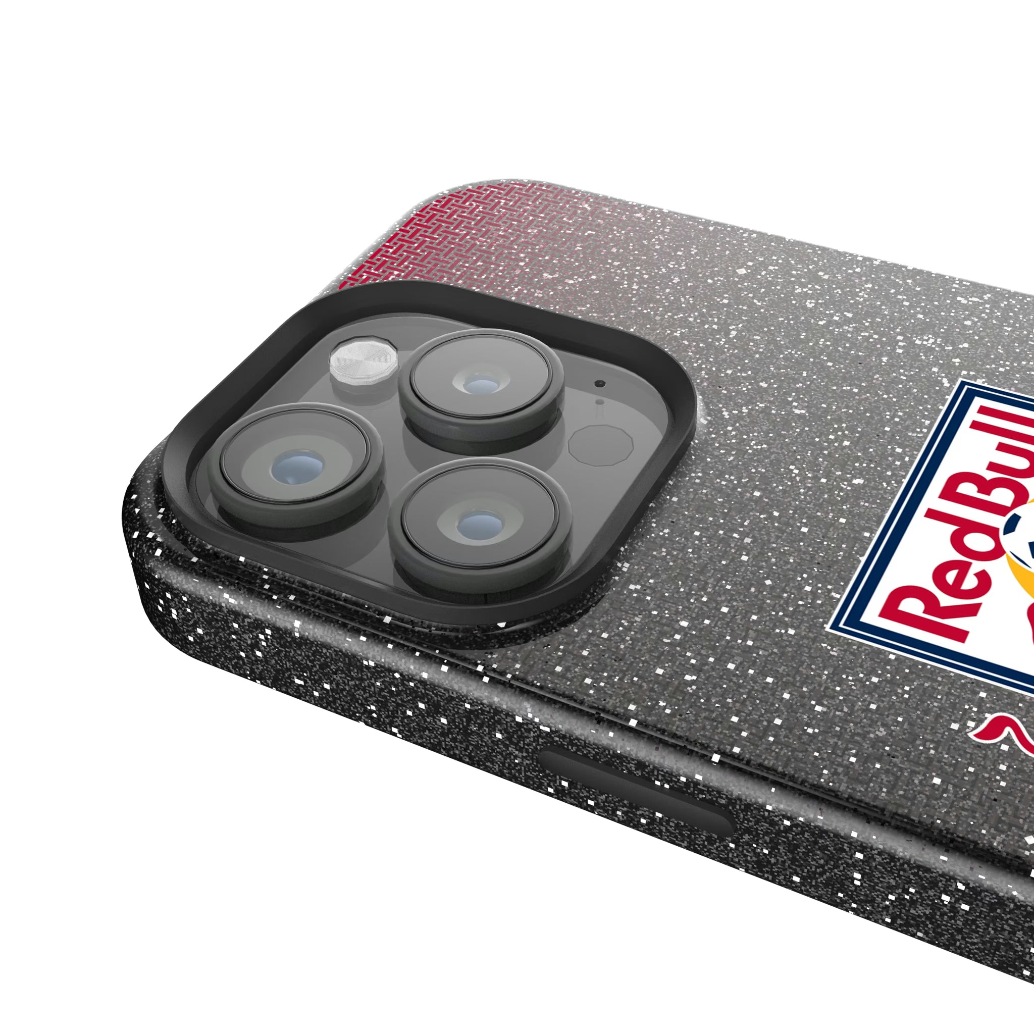 New York Red Bulls Linen iPhone Bling Phone Case for Apple iPhone - Detail