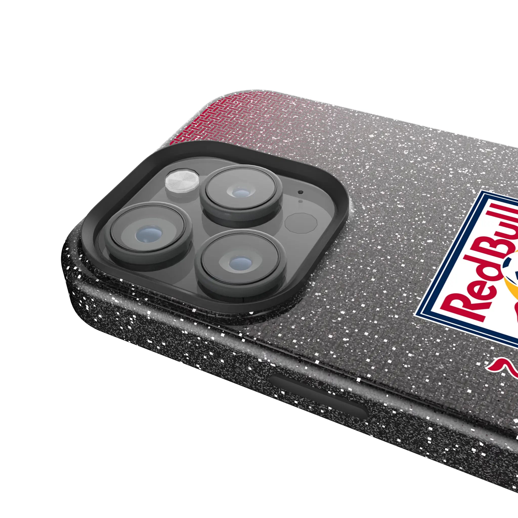New York Red Bulls Linen iPhone Bling Phone Case for Apple iPhone - Detail
