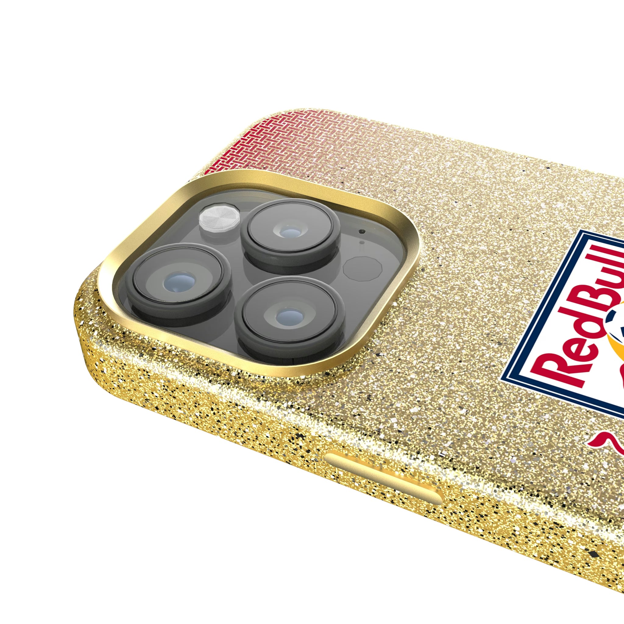 New York Red Bulls Linen iPhone Bling Phone Case for Apple iPhone - Detail