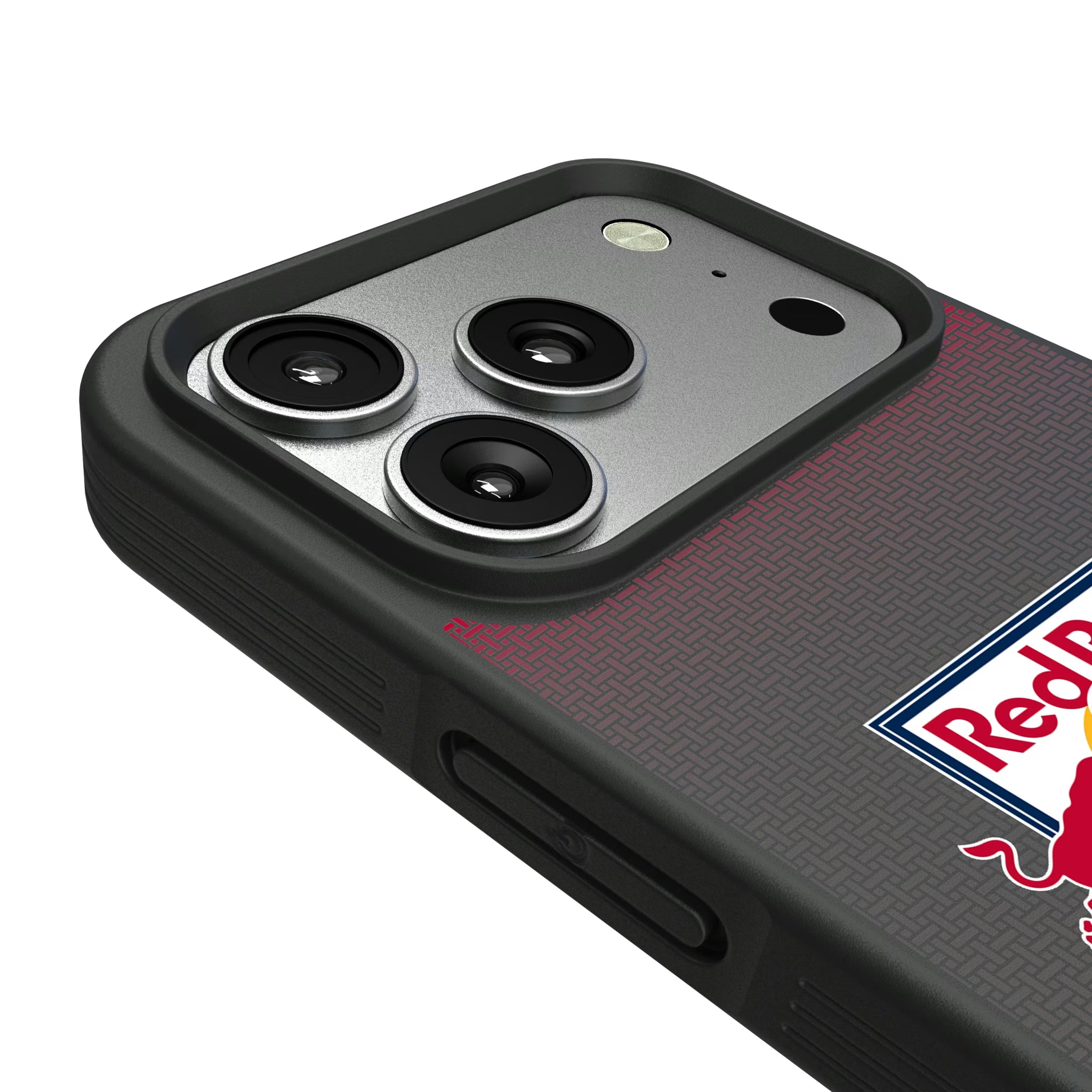 New York Red Bulls Linen iPhone Bump Phone Case for Apple iPhone - Detail#Device_iPhone 17 Pro