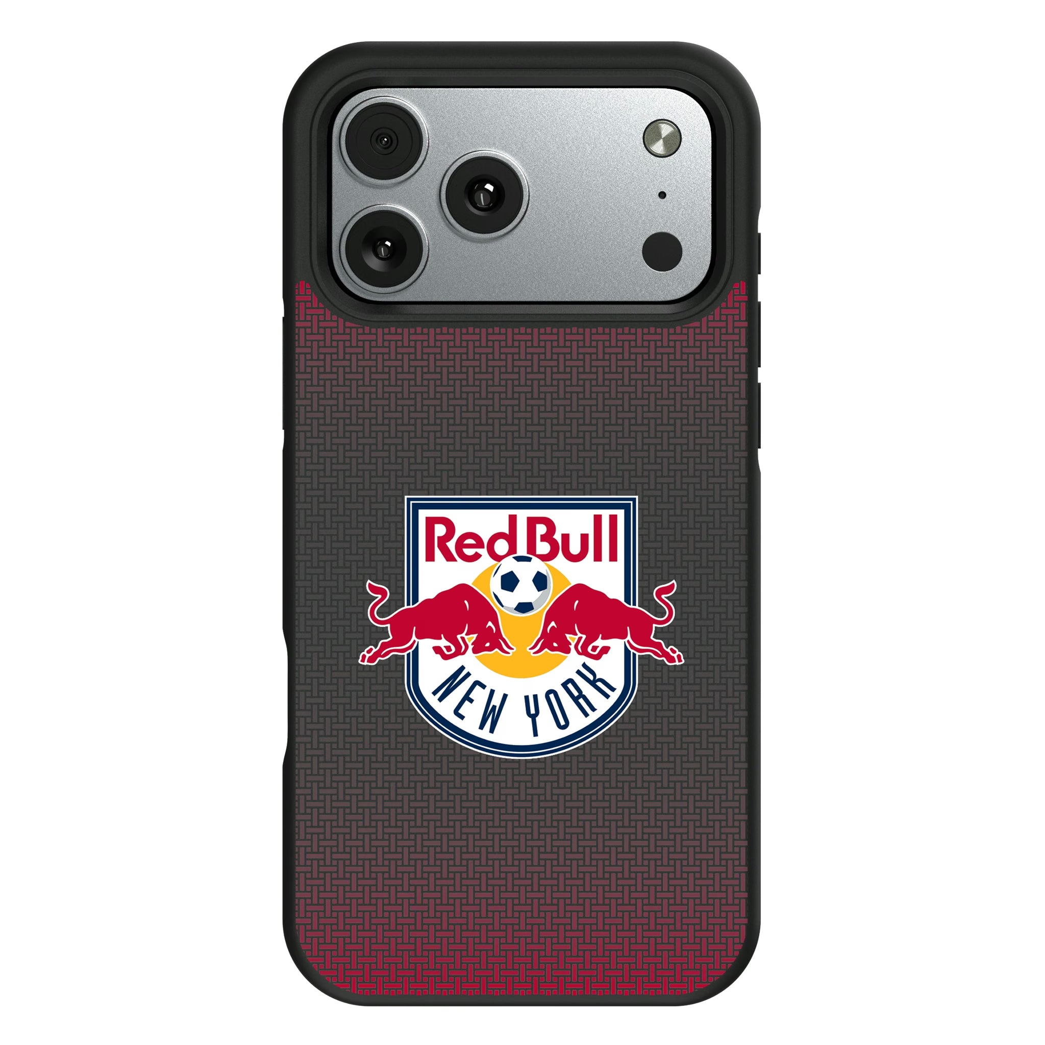 New York Red Bulls Linen iPhone Bump Phone Case for Apple iPhone#Device_iPhone 17 Pro Max