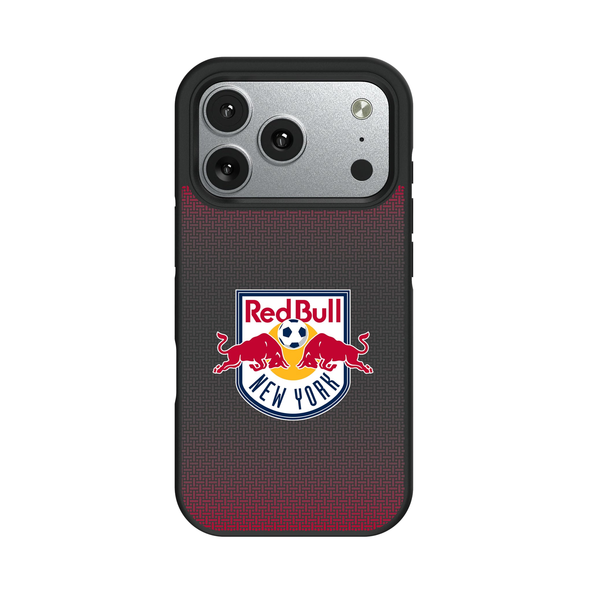 New York Red Bulls Linen iPhone Bump Phone Case for Apple iPhone#Device_iPhone 17 Pro