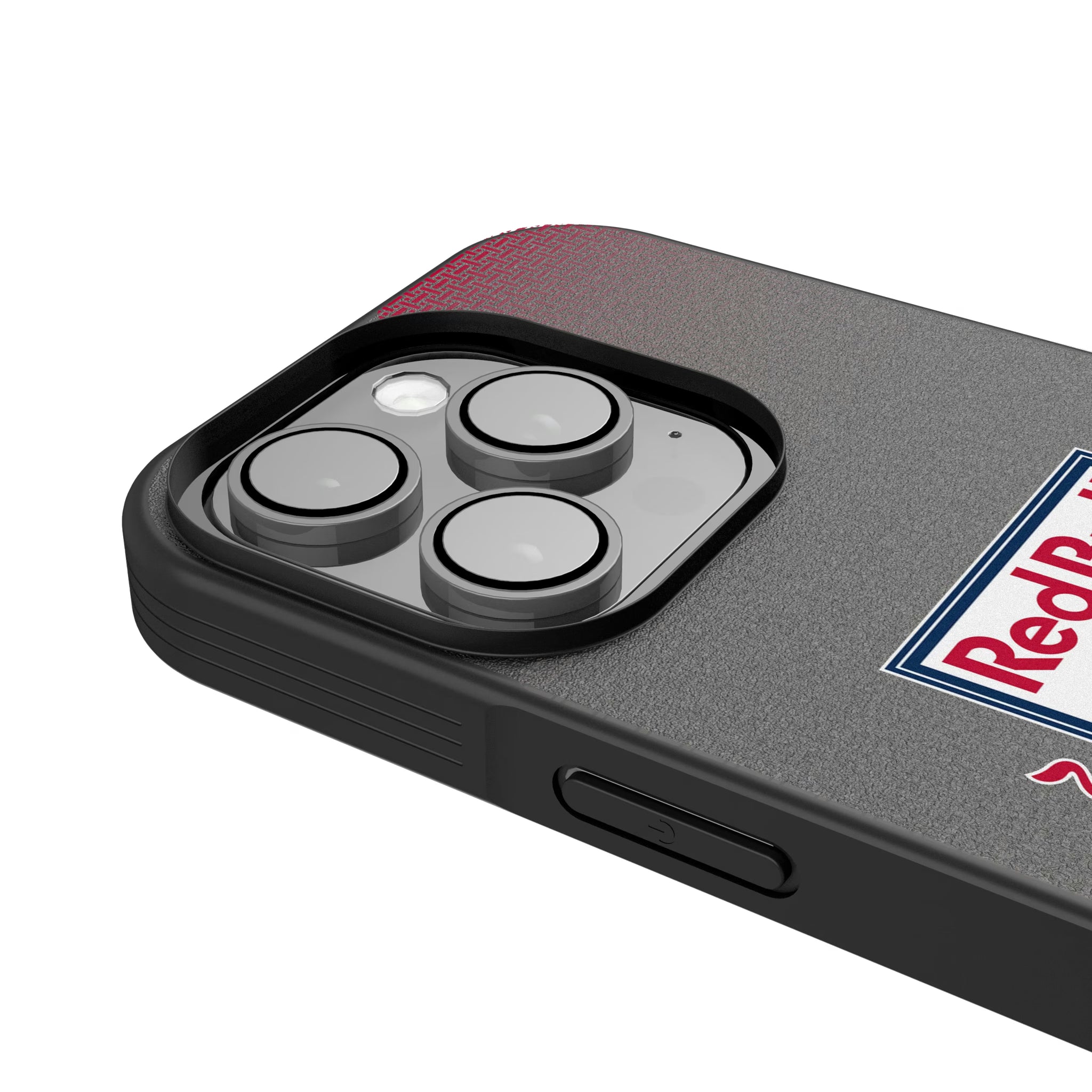New York Red Bulls Linen iPhone Bump Phone Case for Apple iPhone - Detail