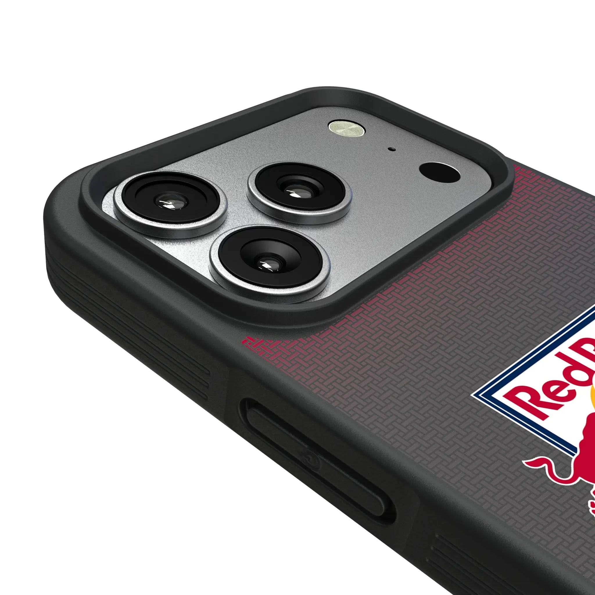 New York Red Bulls Linen iPhone Bump Phone Case for Apple iPhone - Detail#Device_iPhone 17 Pro