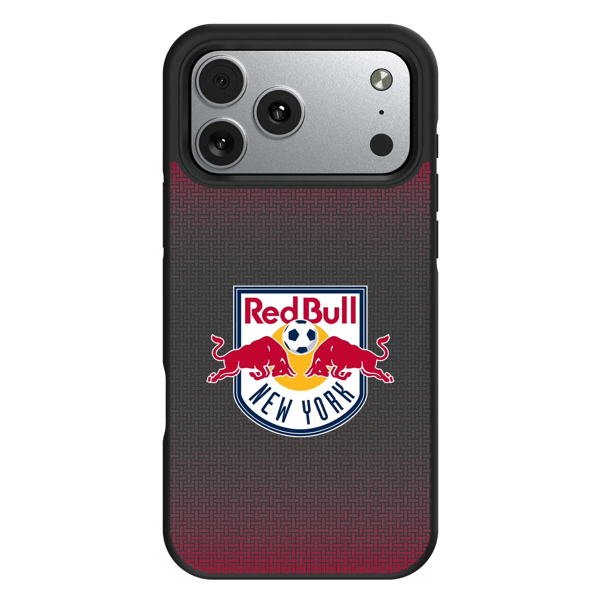 New York Red Bulls Linen iPhone Bump Phone Case for Apple iPhone#Device_iPhone 17 Pro Max