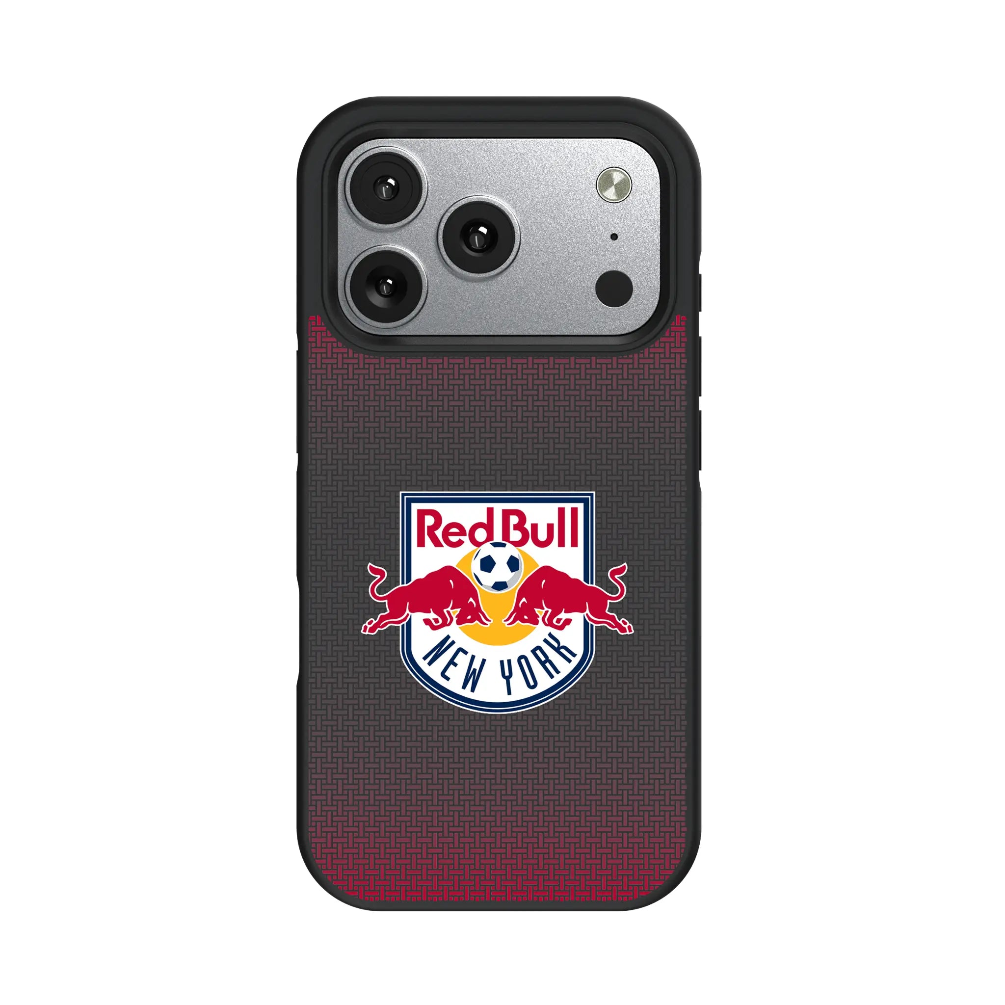 New York Red Bulls Linen iPhone Bump Phone Case for Apple iPhone#Device_iPhone 17 Pro