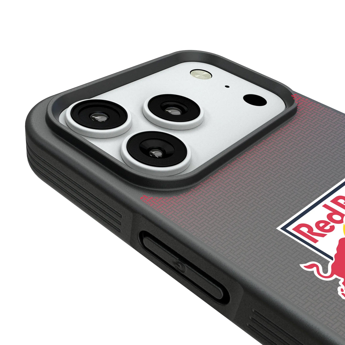 New York Red Bulls Linen iPhone Bump Phone Case for Apple iPhone - Detail#Device_iPhone 18 Pro