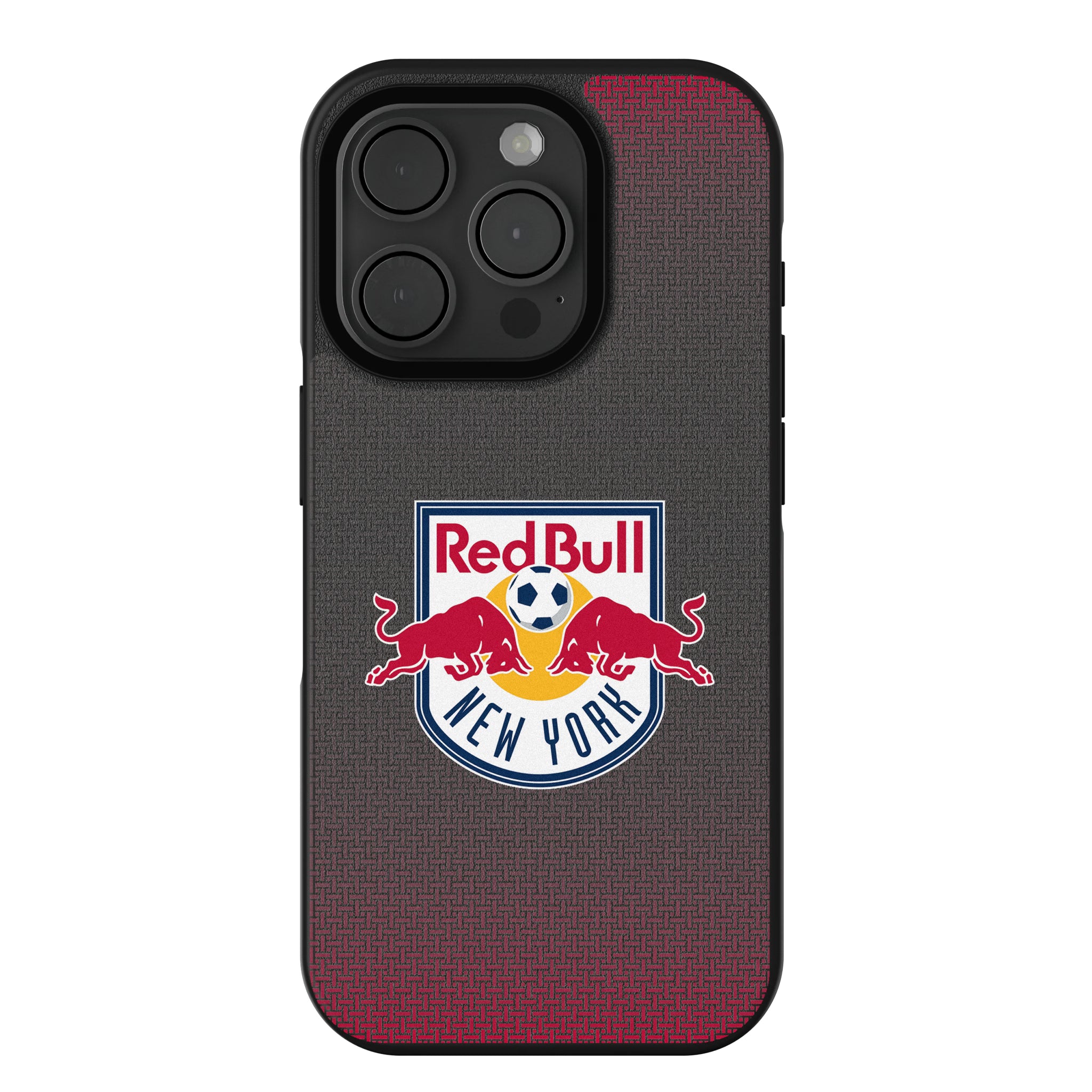 New York Red Bulls Linen iPhone Bump Phone Case for Apple iPhone