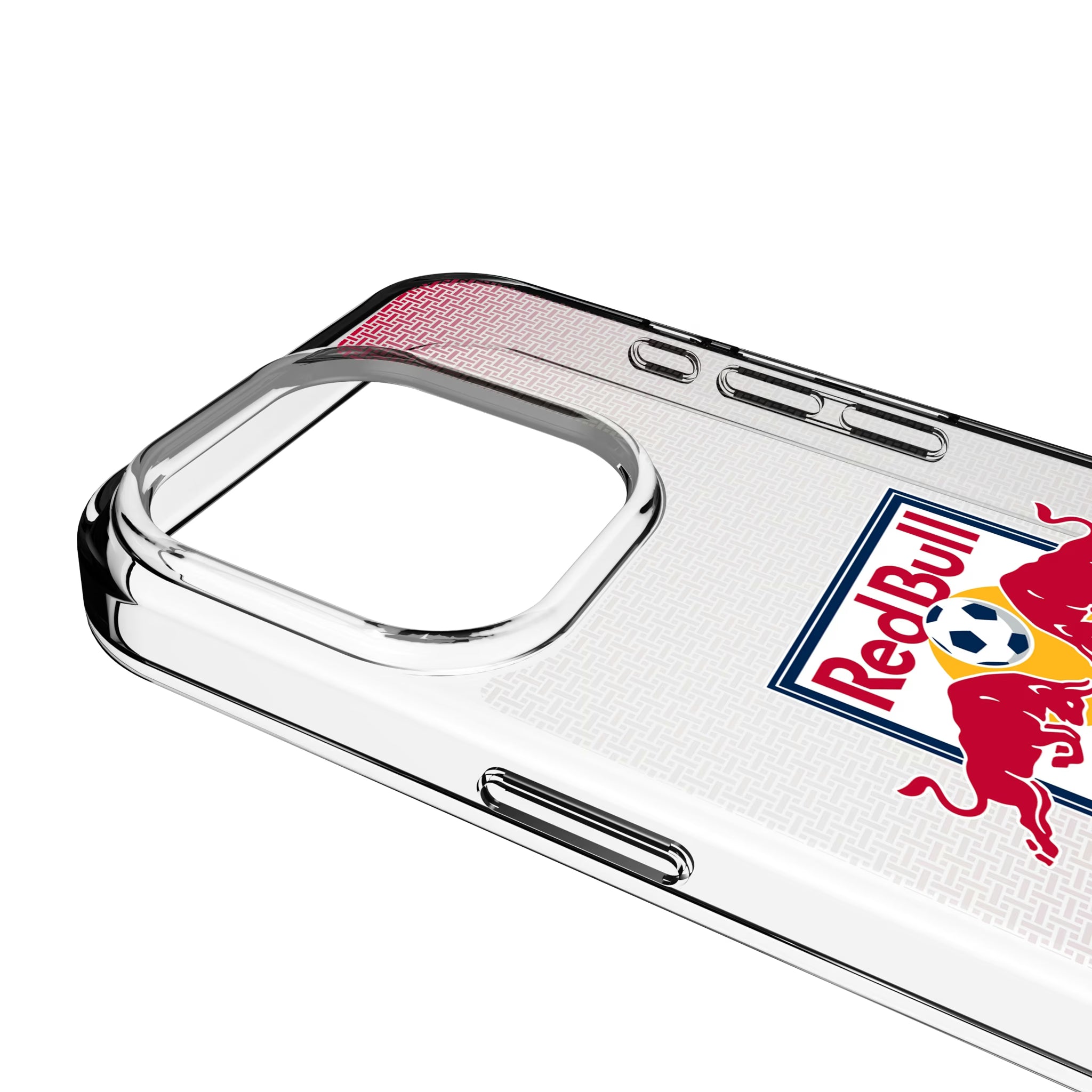 New York Red Bulls Linen iPhone Clear Phone Case for Apple iPhone - Detail