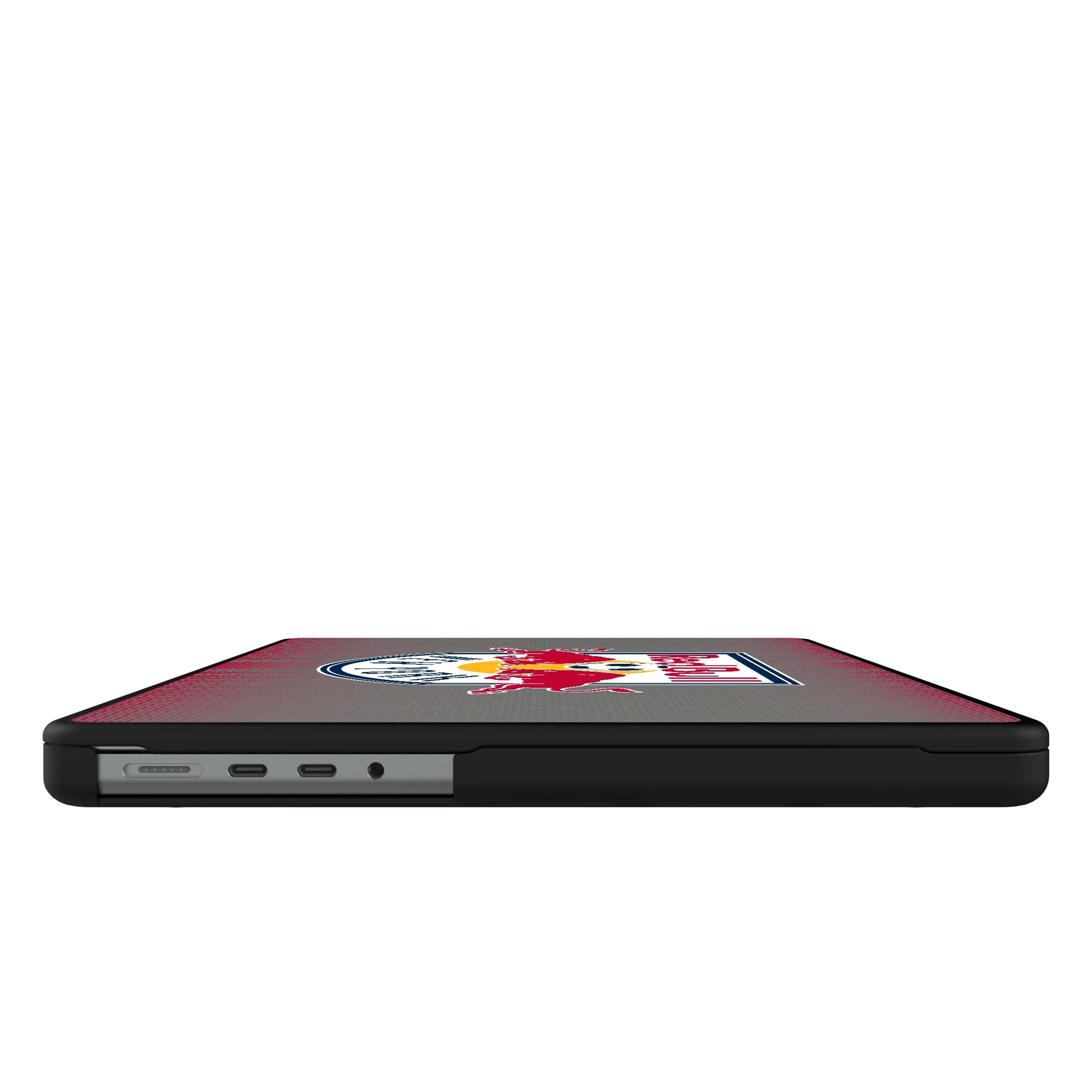 New York Red Bulls Linen MacBook Laptop Case for Apple MacBook#Device_MacBook Pro (14-inch, 2021) / MacBook Pro (14-inch, 2023) / MacBook Pro (14-inch, 2024)