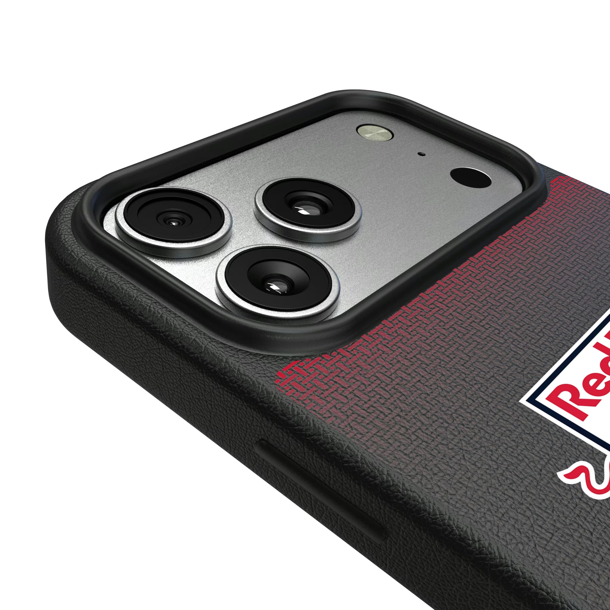New York Red Bulls Linen iPhone MagSafe Compatible Phone Case for Apple iPhone - Detail#Device_iPhone 17 Pro Max