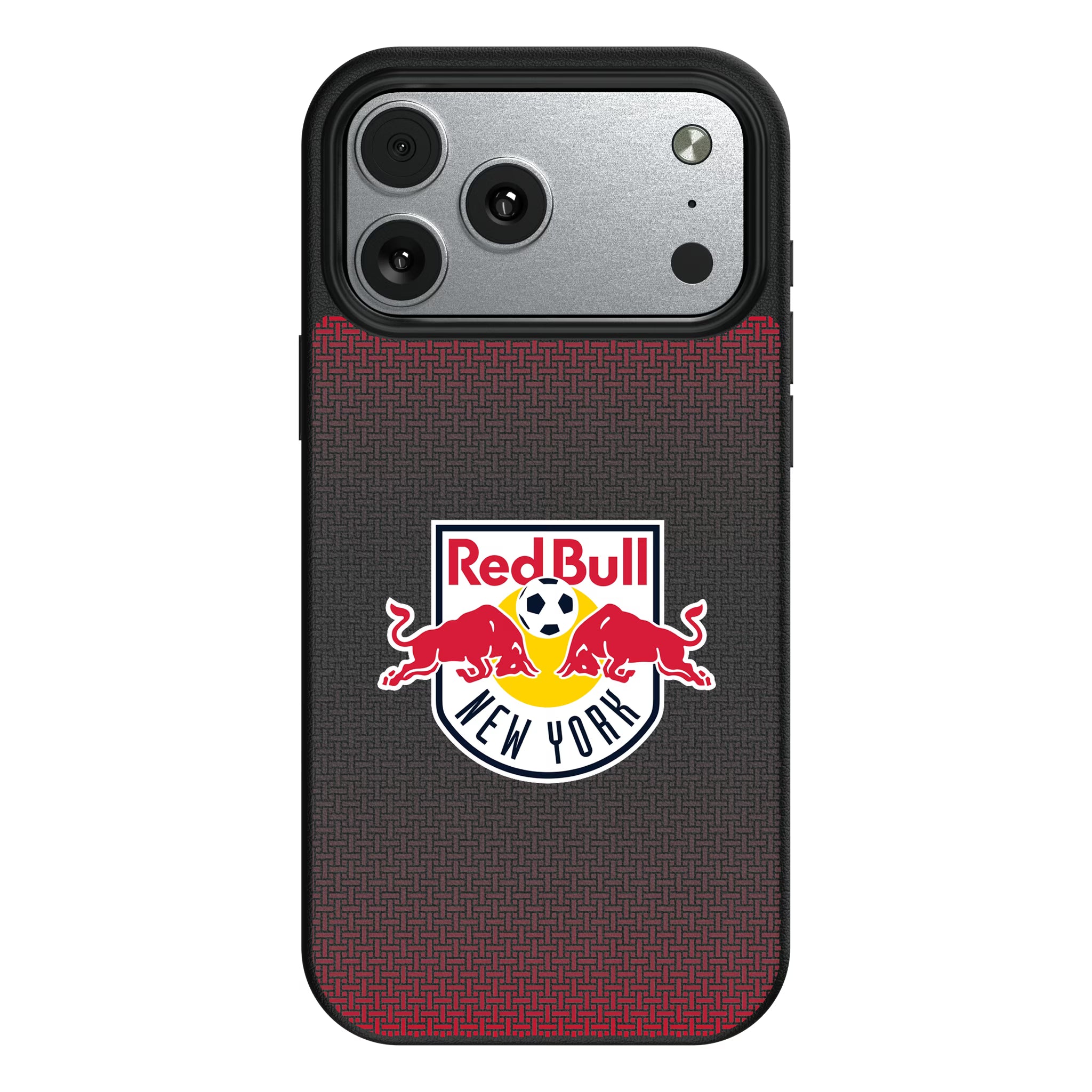 New York Red Bulls Linen iPhone MagSafe Compatible Phone Case for Apple iPhone#Device_iPhone 17 Pro Max