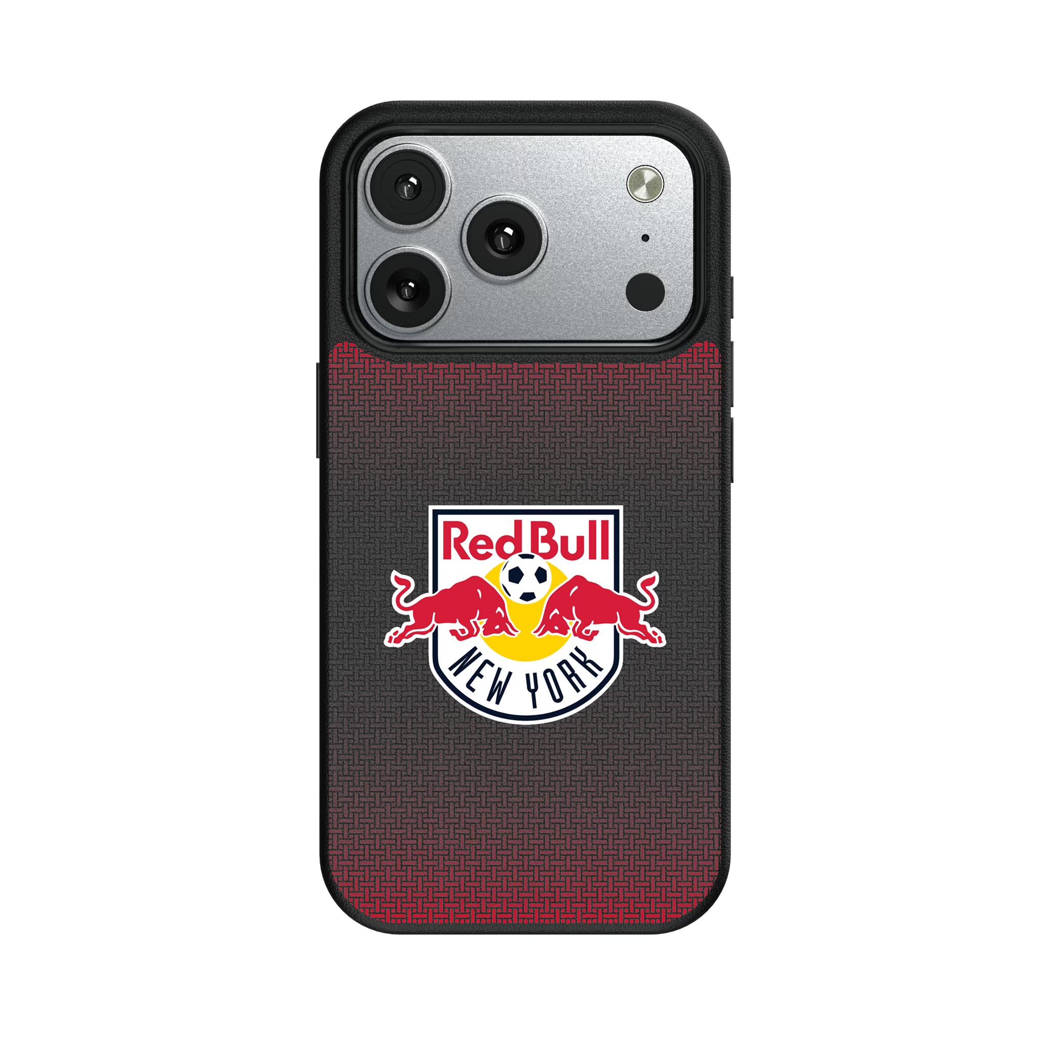 New York Red Bulls Linen iPhone MagSafe Compatible Phone Case for Apple iPhone#Device_iPhone 17 Pro