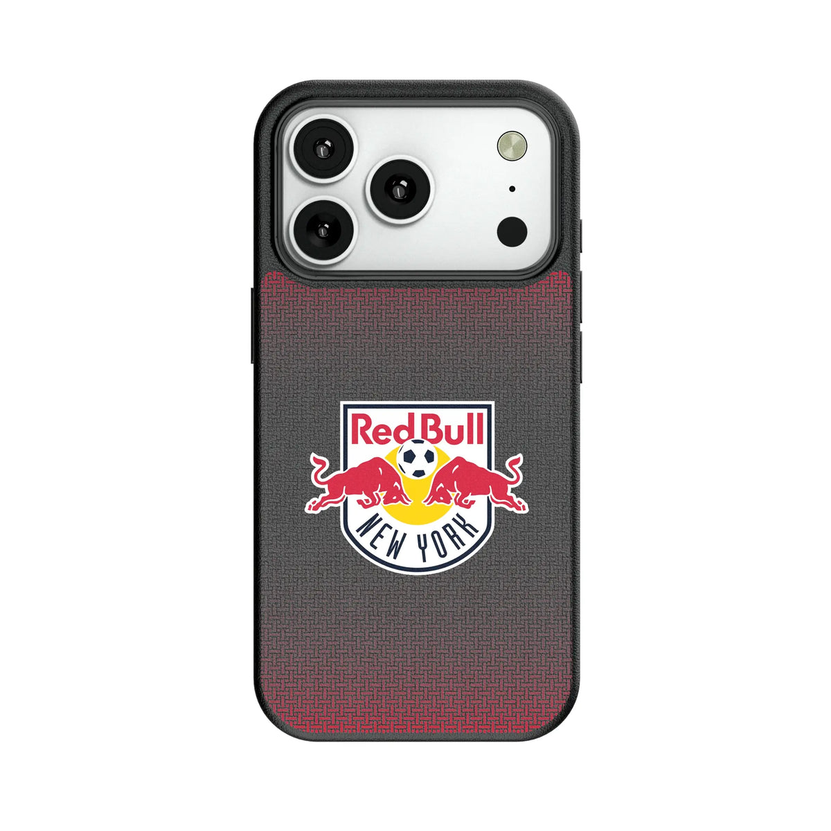 New York Red Bulls Linen MagSafe Compatible Phone Case for Apple iPhone