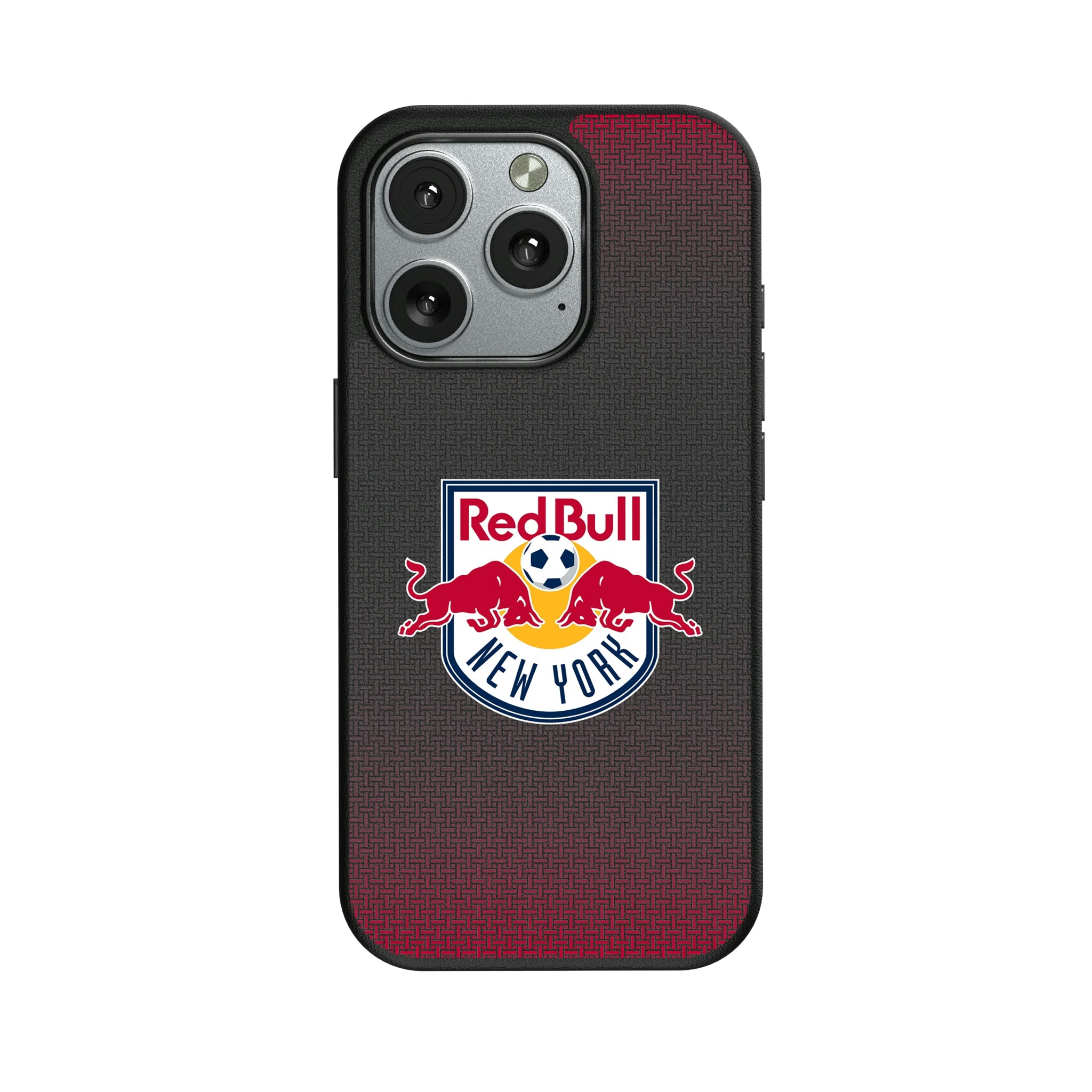 New York Red Bulls Linen iPhone MagSafe Compatible Phone Case for Apple iPhone