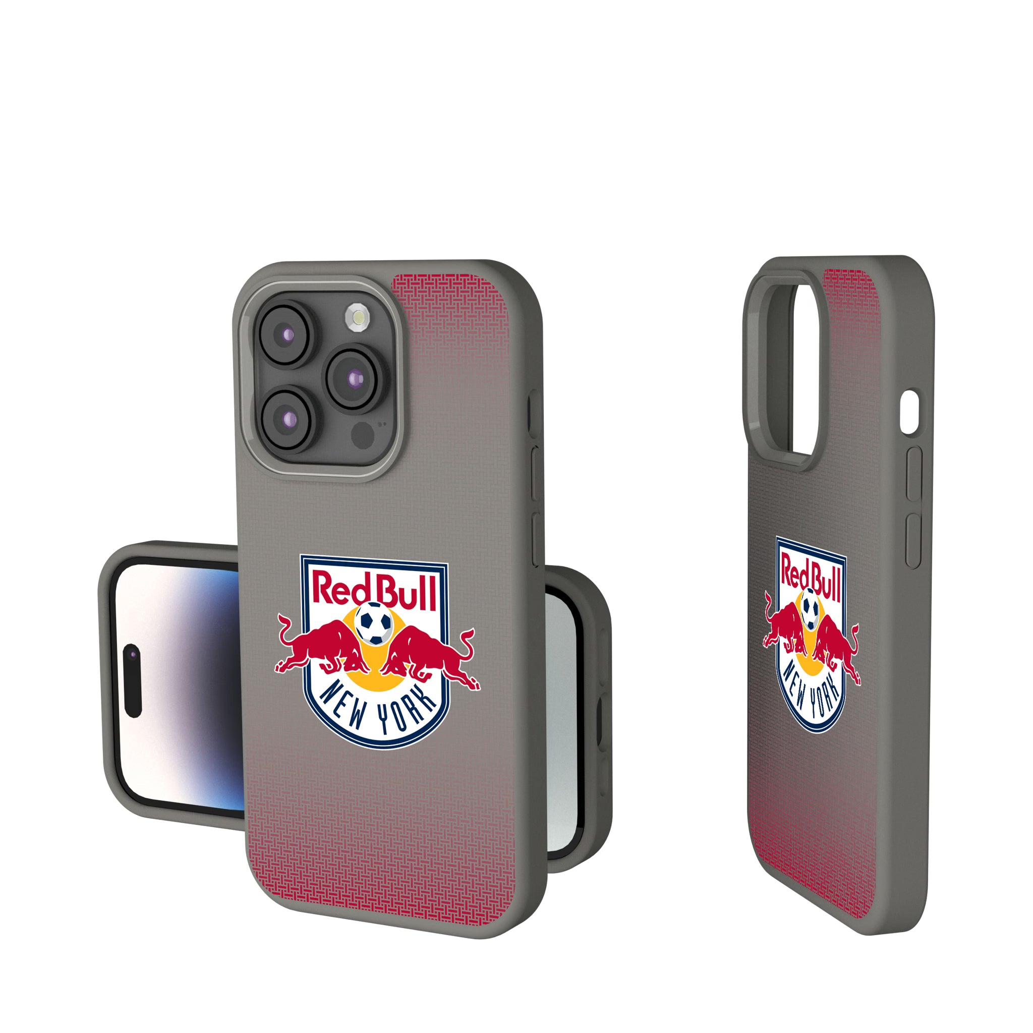 New York Red Bulls Linen iPhone Soft Touch Phone Case for Apple iPhone