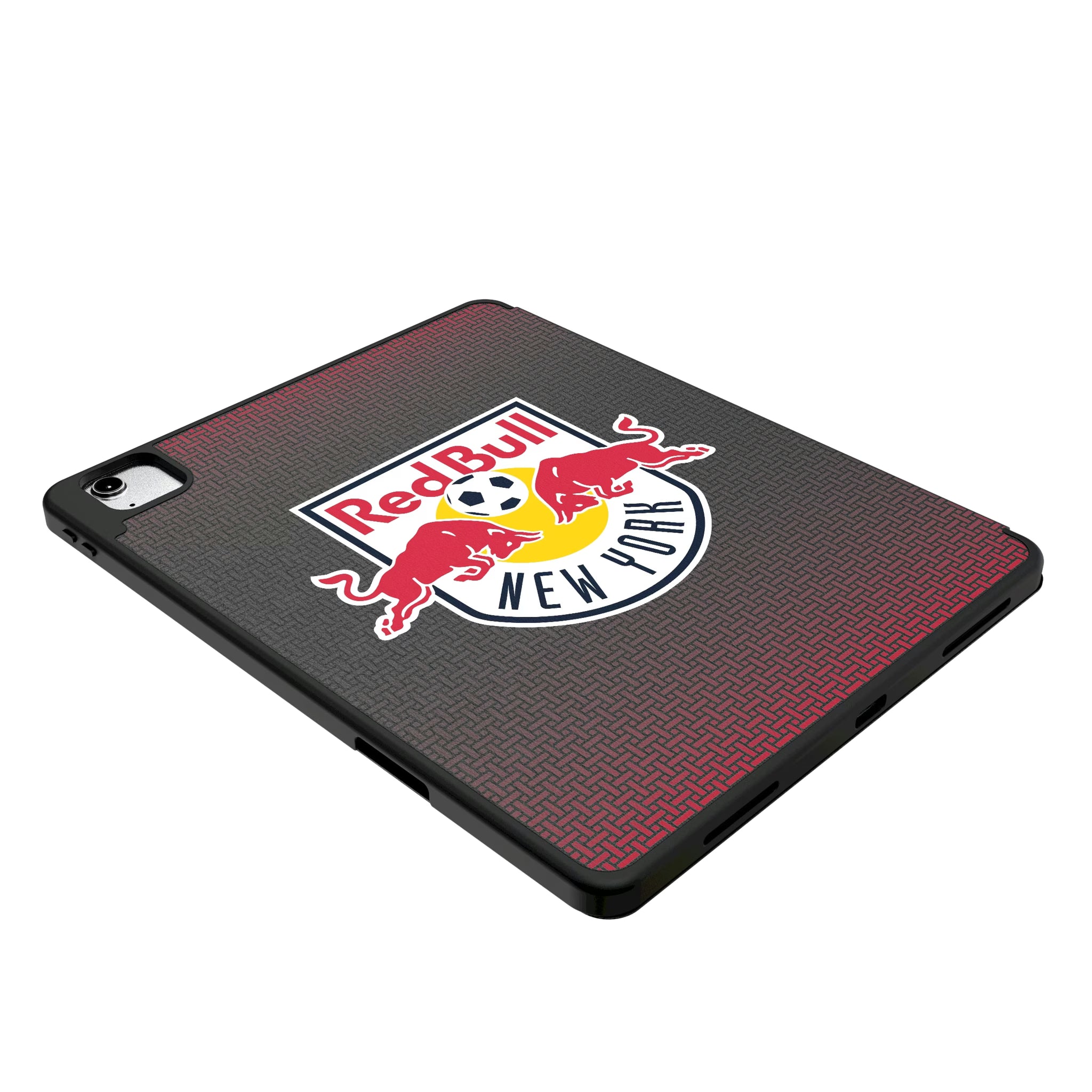 New York Red Bulls Linen iPad Tablet Case for Apple iPad - Isometric View