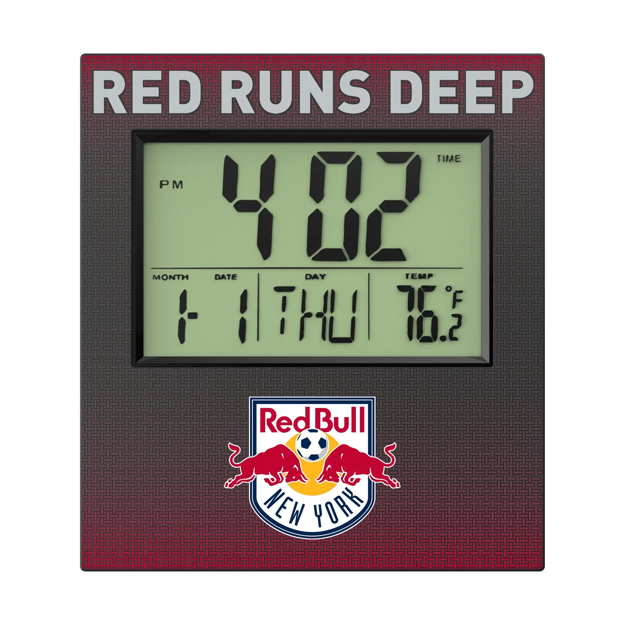 New York Red Bulls Linen Wall Clock