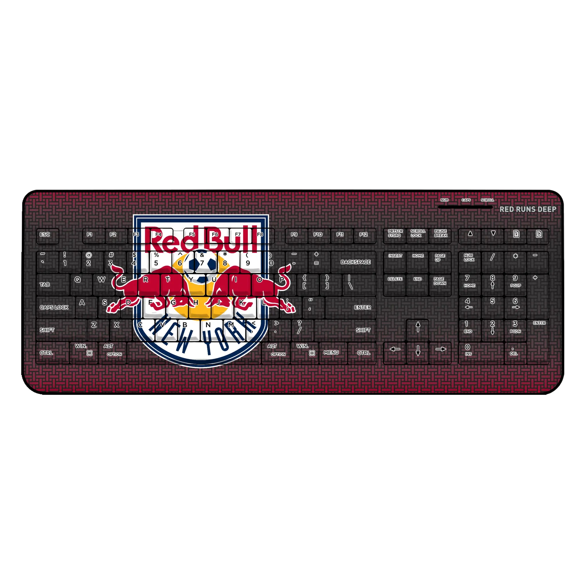 New York Red Bulls Linen Wireless USB Keyboard