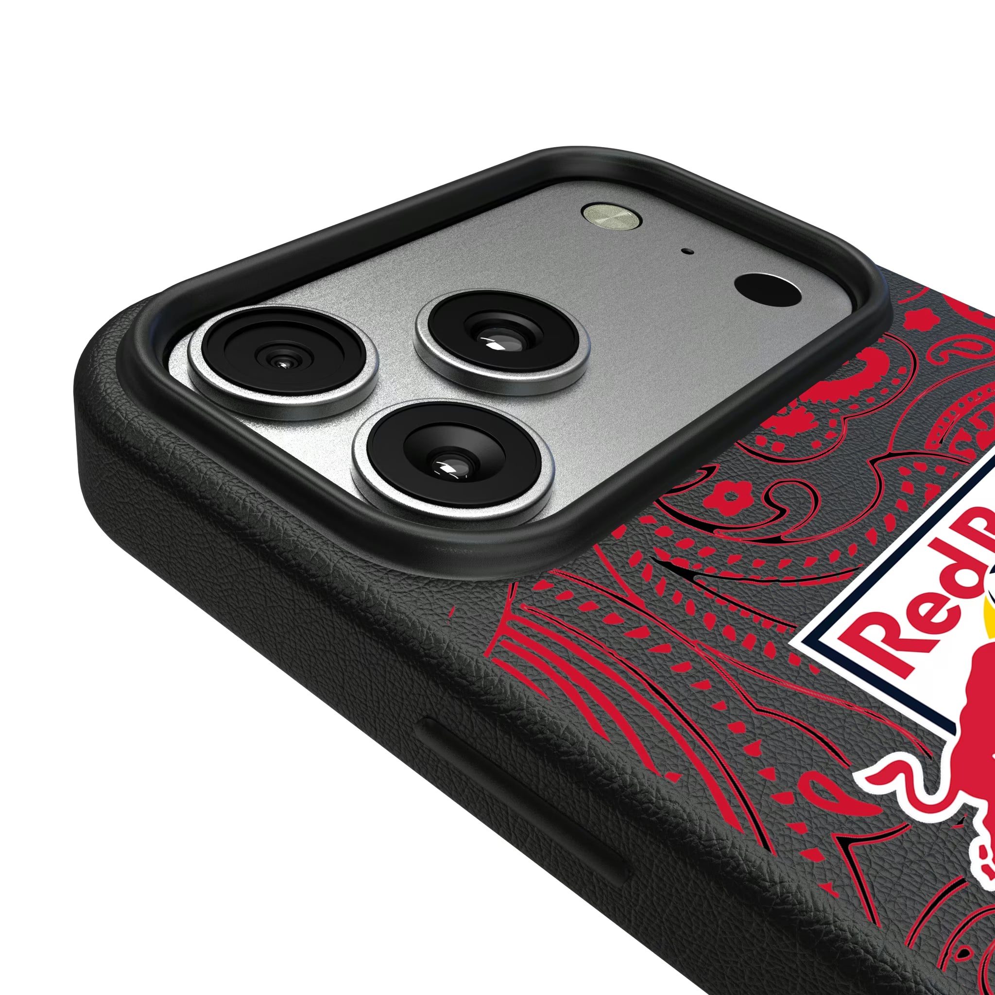 New York Red Bulls Paisley iPhone MagSafe Compatible Phone Case for Apple iPhone - Detail#Device_iPhone 17 Pro Max