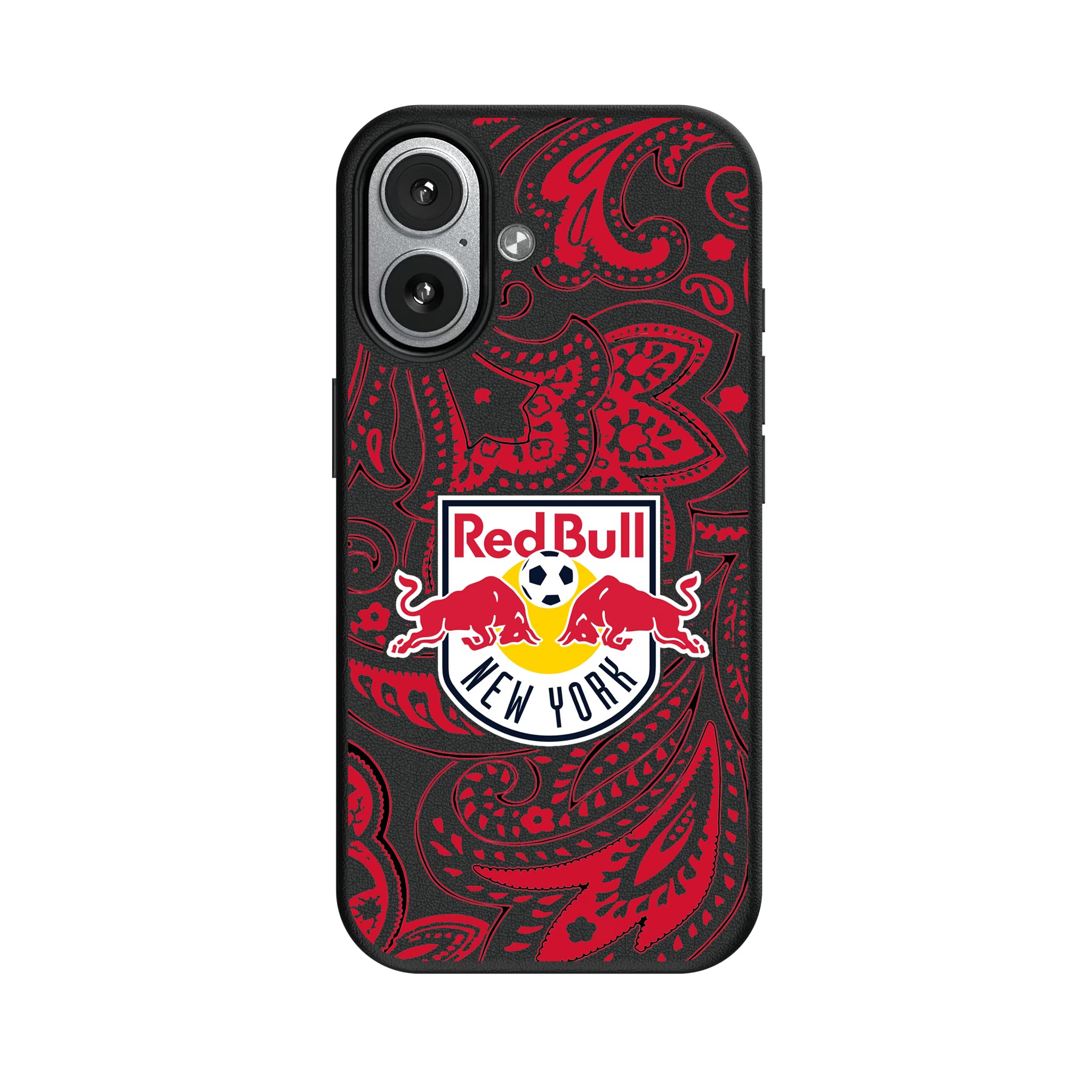 New York Red Bulls Paisley iPhone MagSafe Compatible Phone Case for Apple iPhone#Device_iPhone 17