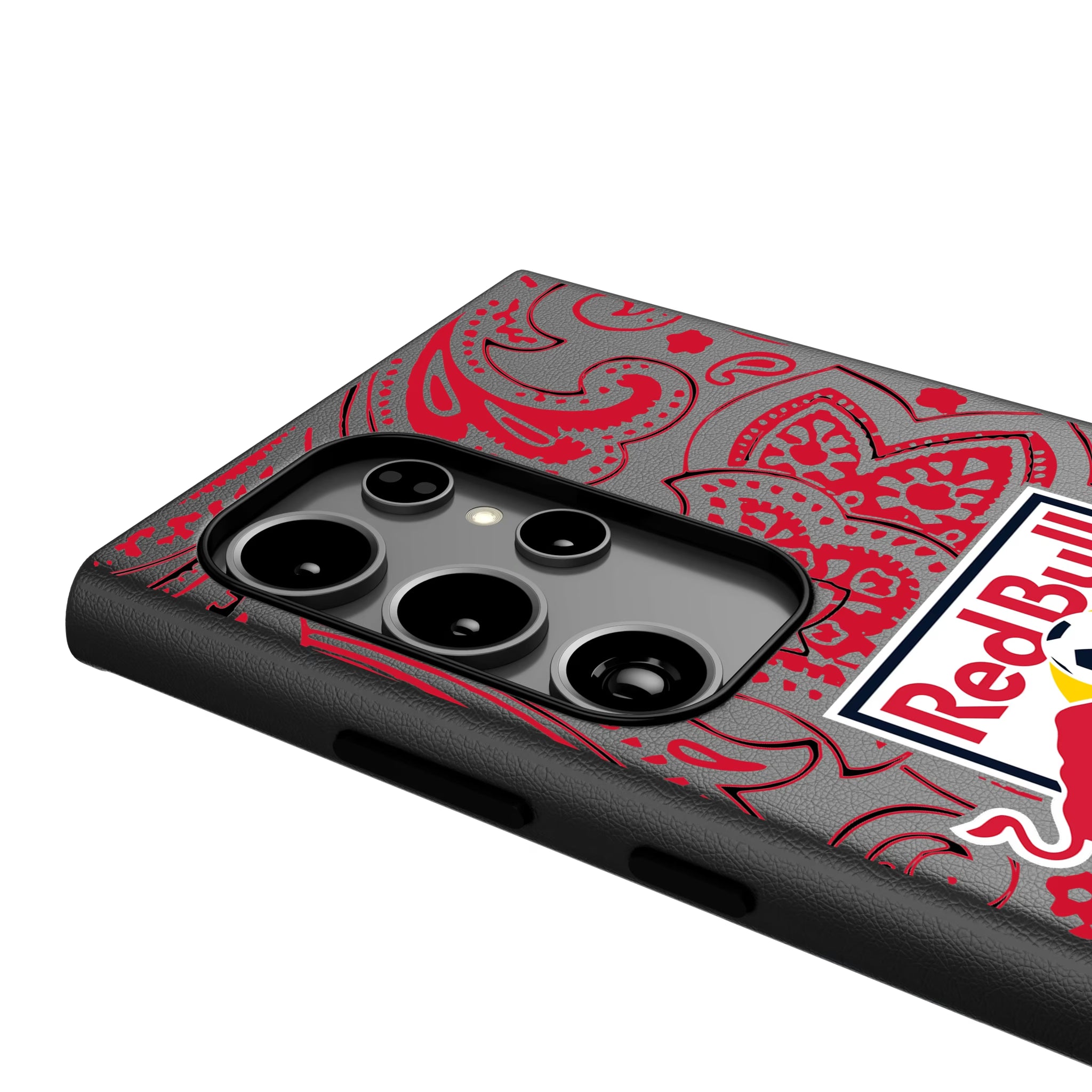 New York Red Bulls Paisley Galaxy MagSafe Compatible Phone Case for Samsung Galaxy - Detail