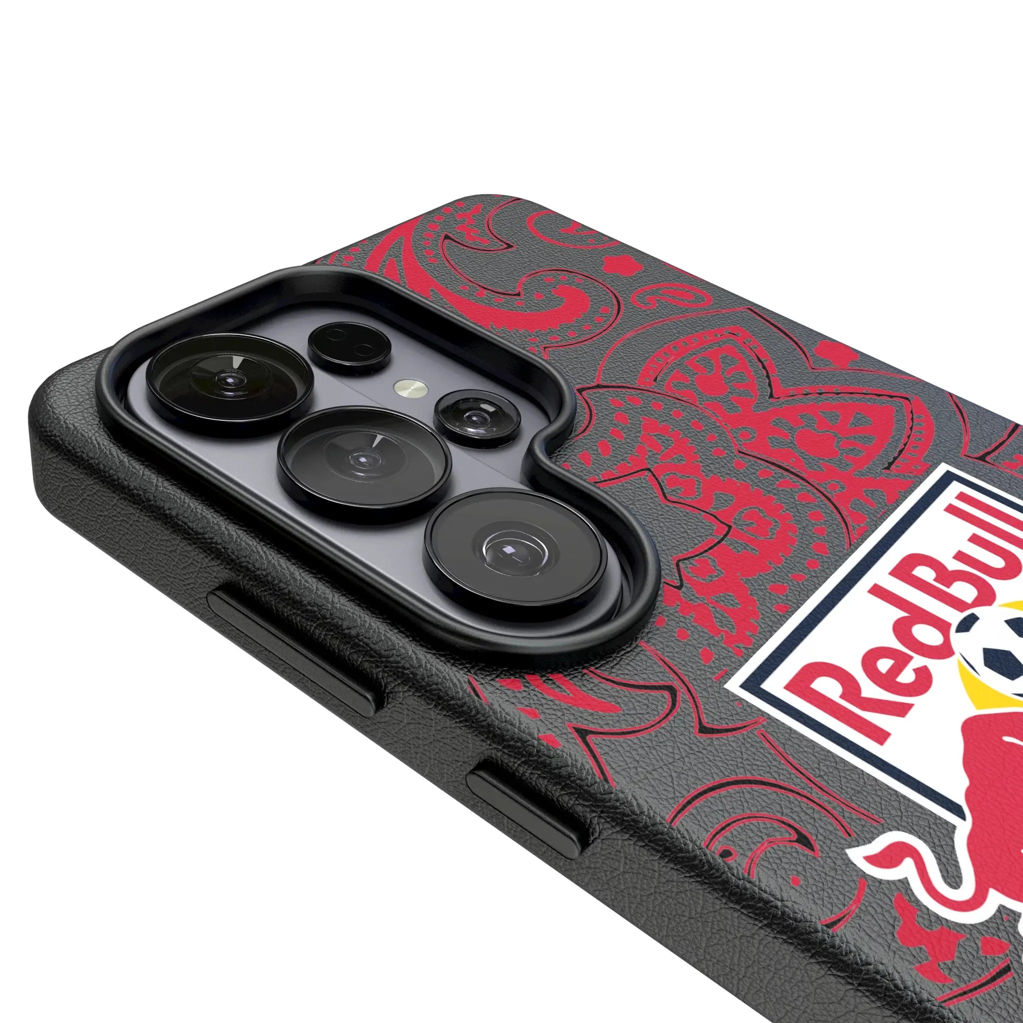 New York Red Bulls Paisley Galaxy MagSafe Compatible Phone Case for Samsung Galaxy - Detail#Device_Galaxy S26 Ultra