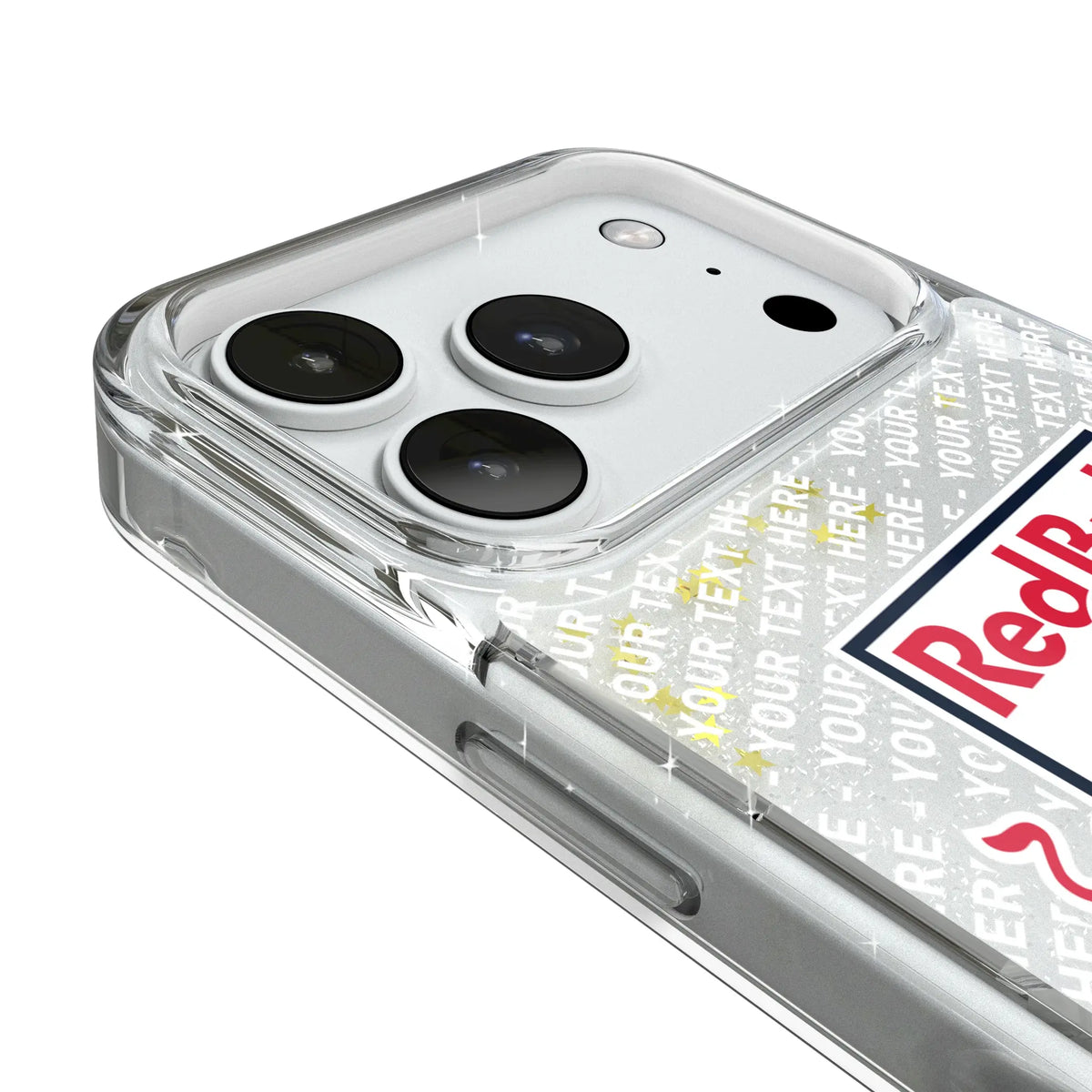 New York Red Bulls Personalized EndZone Plus iPhone Glitter Phone Case for Apple iPhone - Detail#Device_iPhone 18 Pro