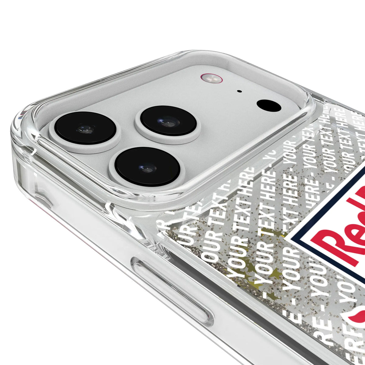 New York Red Bulls Personalized EndZone Plus iPhone Glitter Phone Case for Apple iPhone - Detail#Device_iPhone 18 Pro Max