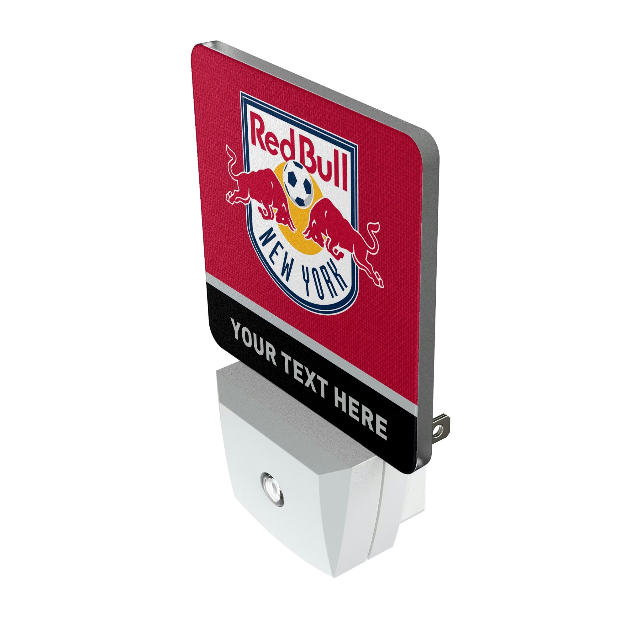 New York Red Bulls Personalized Endzone Solid Night Light 2-Pack - Isometric View