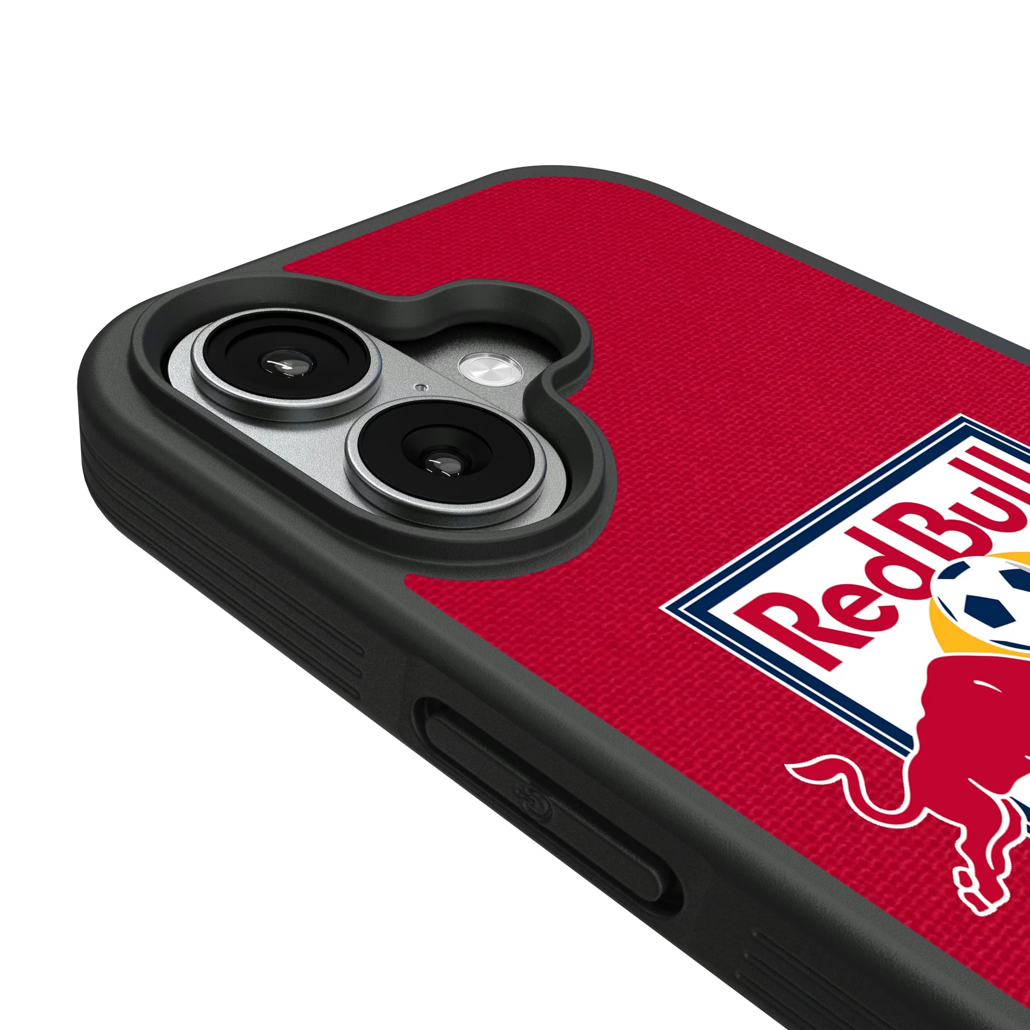 New York Red Bulls Personalized Stripe iPhone Bump Phone Case for Apple iPhone - Detail#Device_iPhone 17