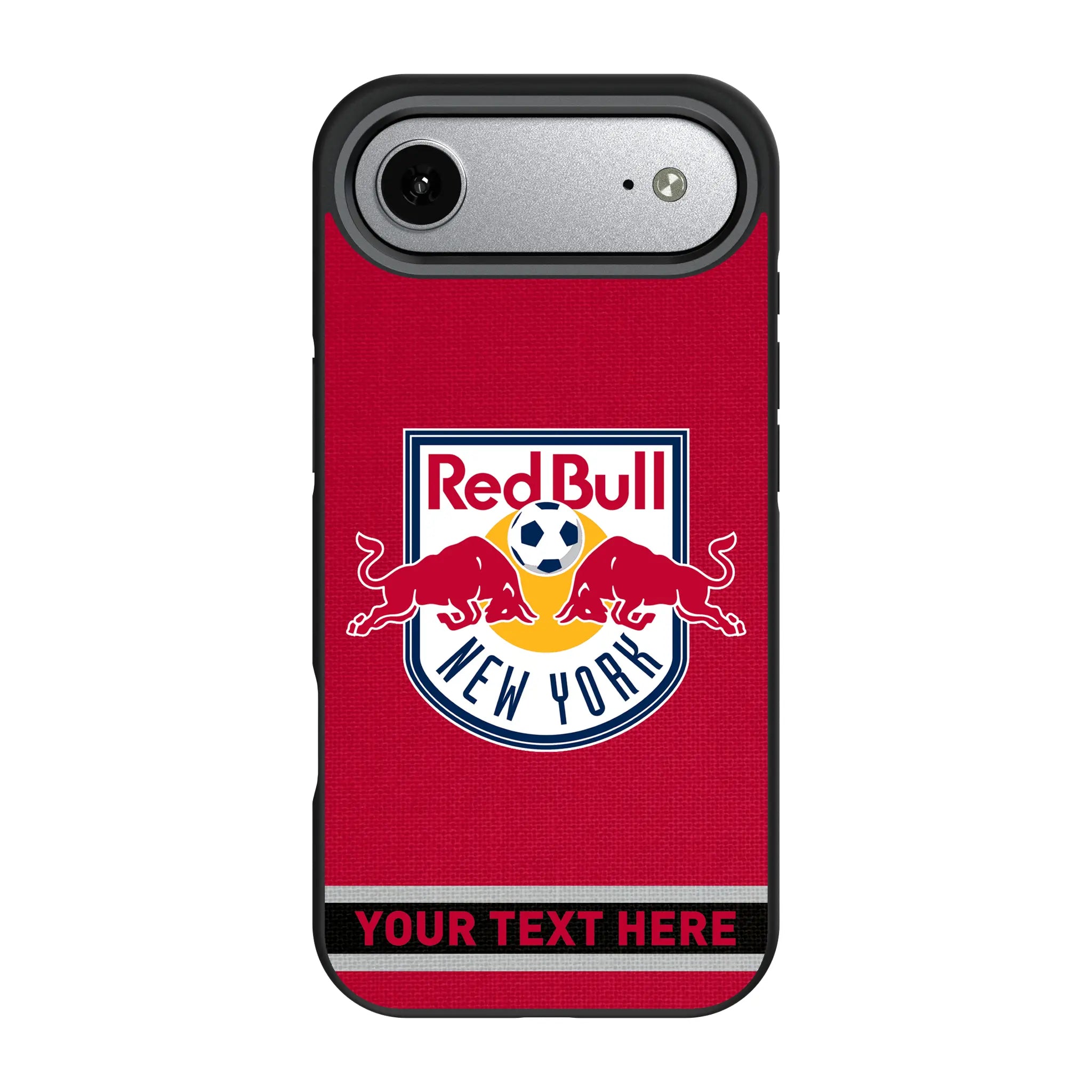New York Red Bulls Personalized Stripe iPhone Bump Phone Case for Apple iPhone#Device_iPhone Air