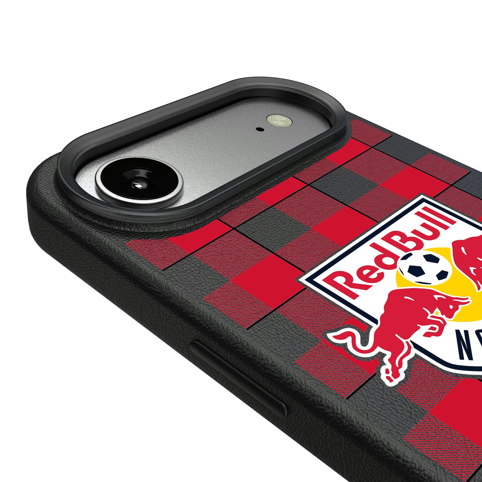 New York Red Bulls Plaid iPhone MagSafe Compatible Phone Case for Apple iPhone - Detail#Device_iPhone Air