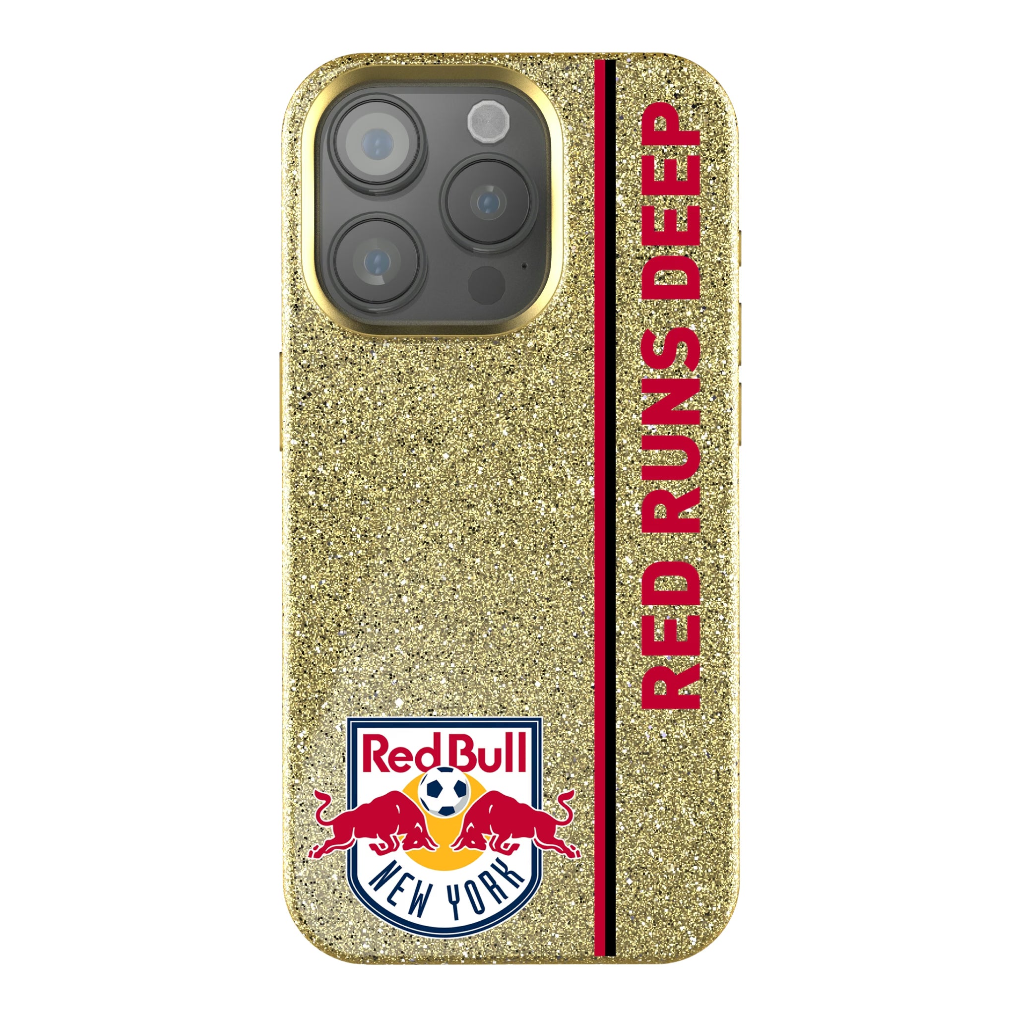 New York Red Bulls Sidebar iPhone Bling Phone Case for Apple iPhone