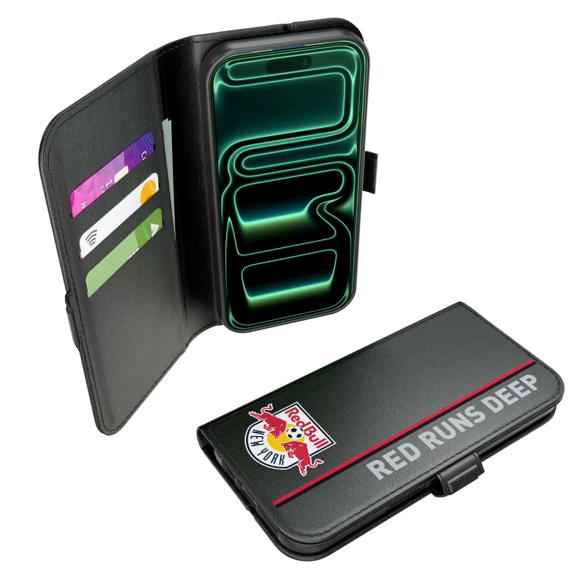 New York Red Bulls Sidebar iPhone Folio Phone Case for Apple iPhone#Device_iPhone 17