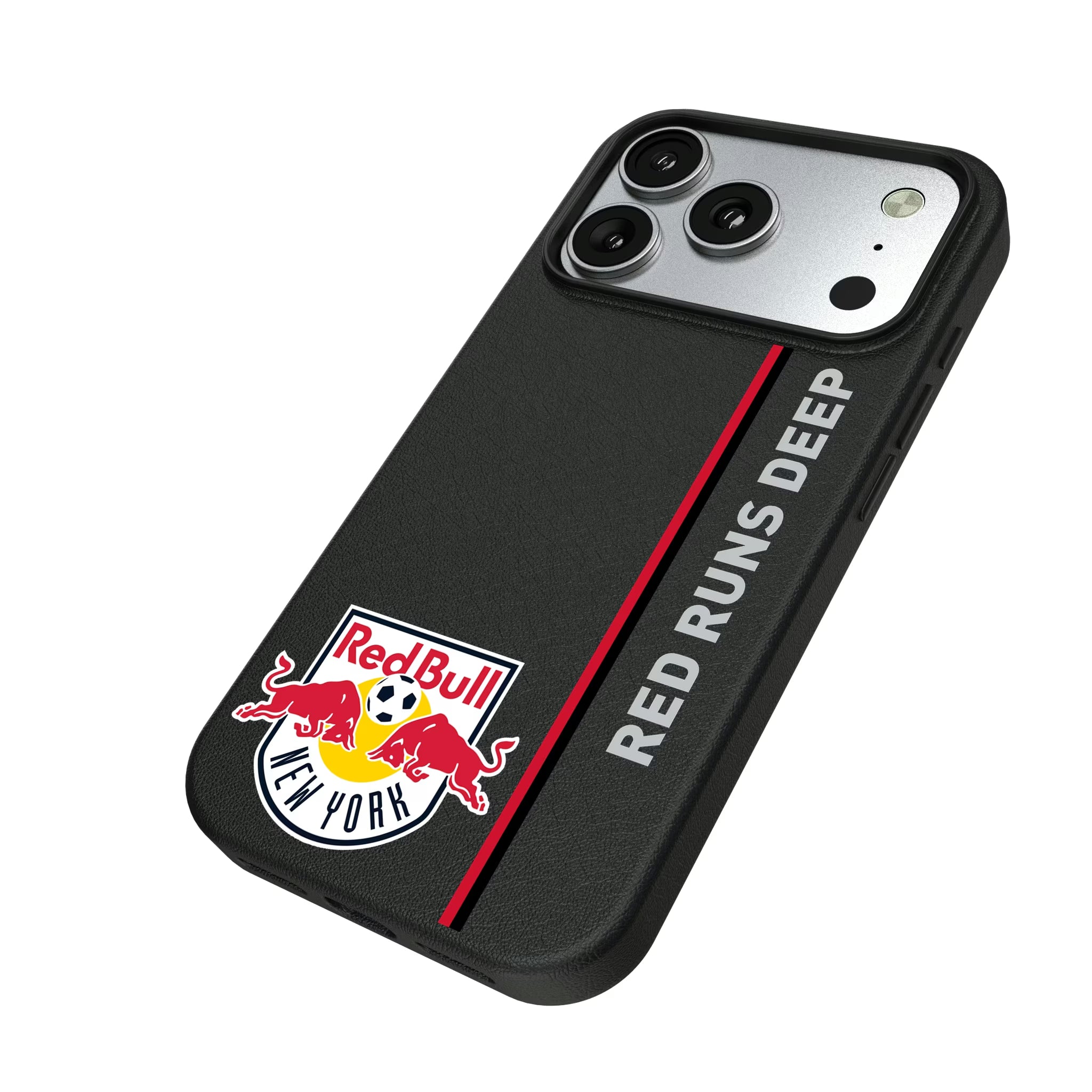 New York Red Bulls Sidebar iPhone MagSafe Compatible Phone Case for Apple iPhone - Isometric View#Device_iPhone 17 Pro