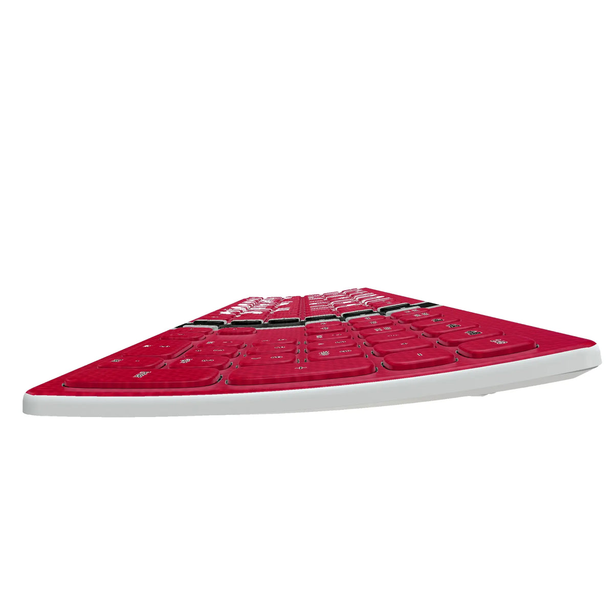 New York Red Bulls Stripe KKB605 Curved Wireless Keyboard