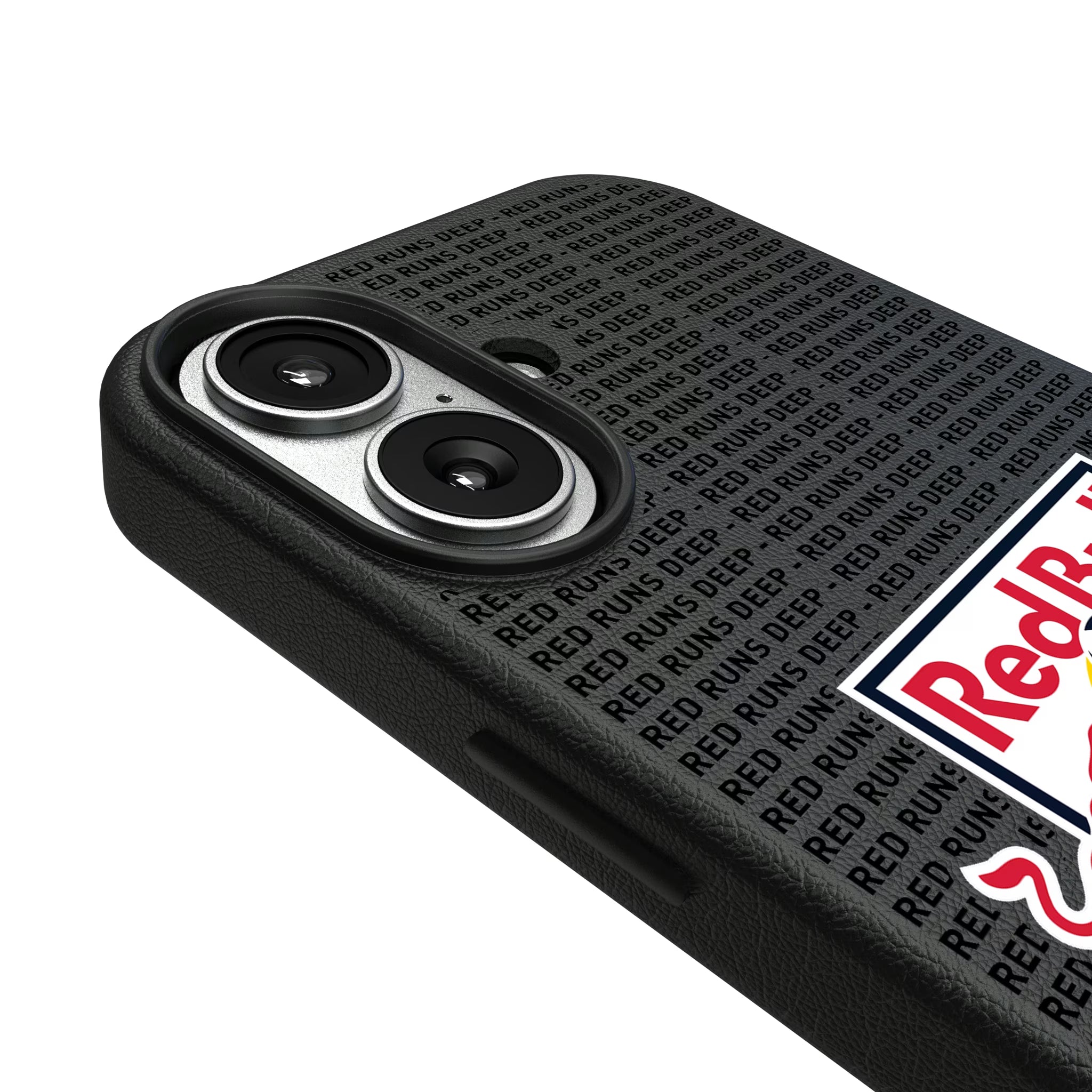 New York Red Bulls Text Backdrop iPhone MagSafe Compatible Phone Case for Apple iPhone - Detail#Device_iPhone 17