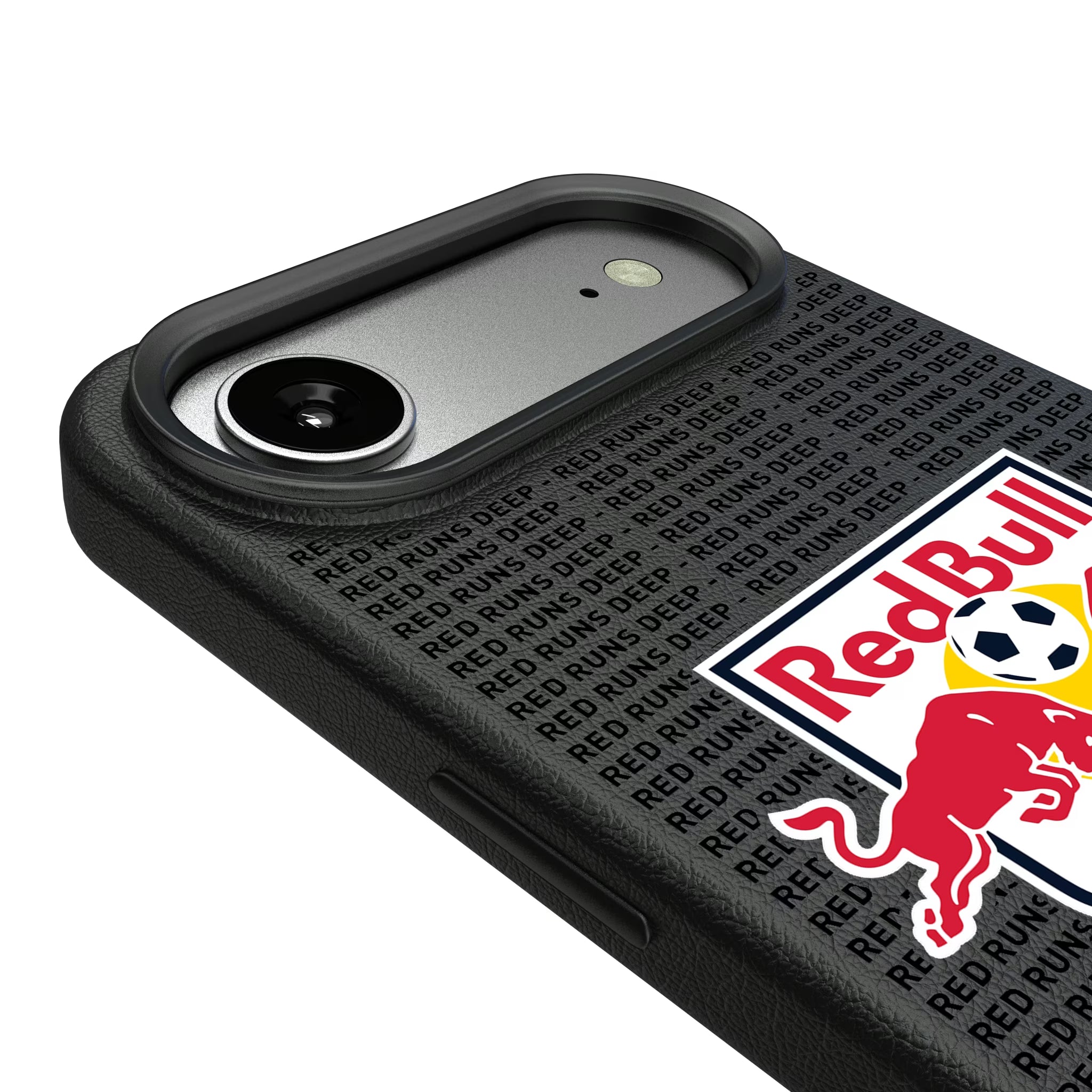 New York Red Bulls Text Backdrop iPhone MagSafe Compatible Phone Case for Apple iPhone - Detail#Device_iPhone Air