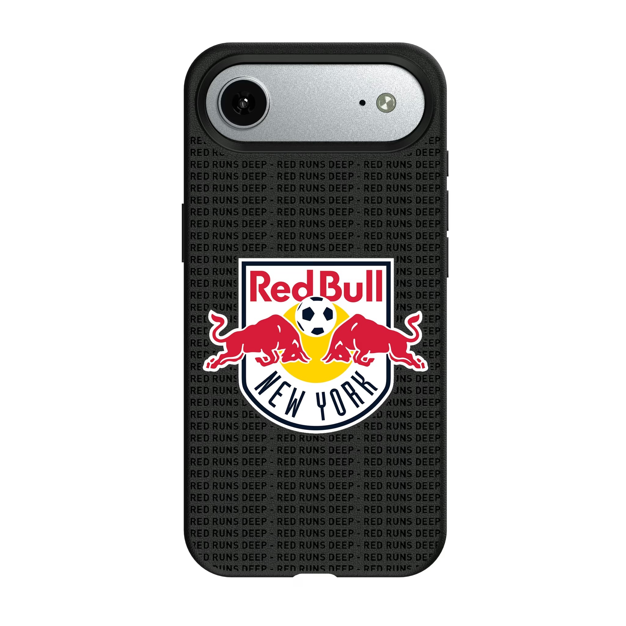 New York Red Bulls Text Backdrop iPhone MagSafe Compatible Phone Case for Apple iPhone#Device_iPhone Air